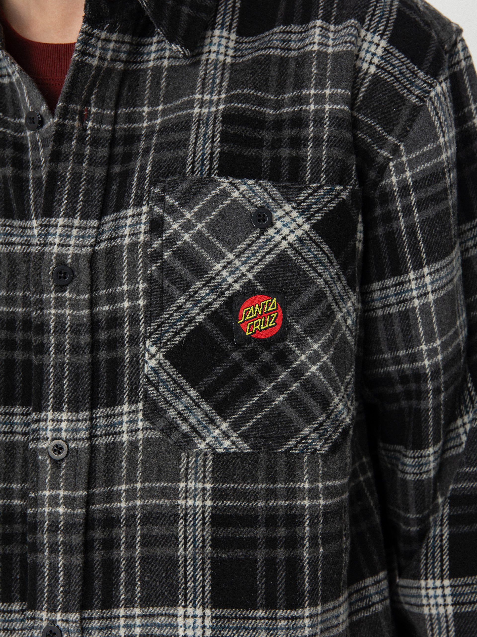 Koszula Santa Cruz Apex (black check)