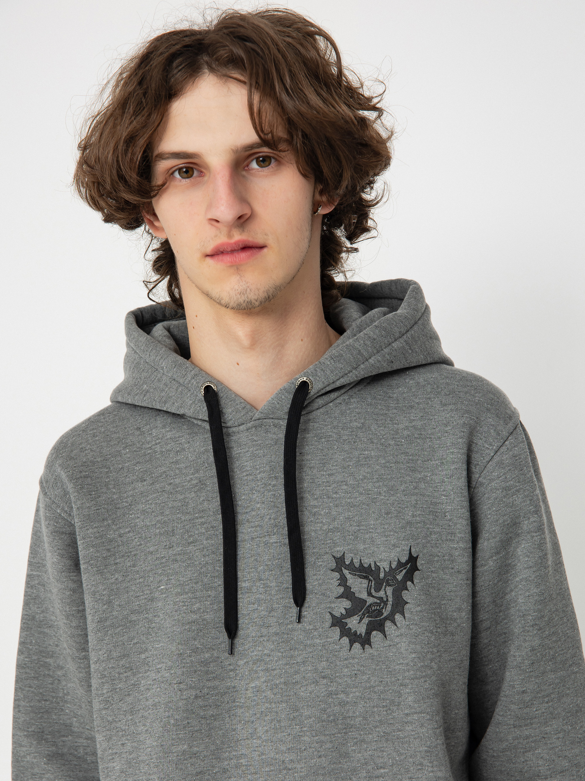 Bluza z kapturem Nervous Alive HD (grey)