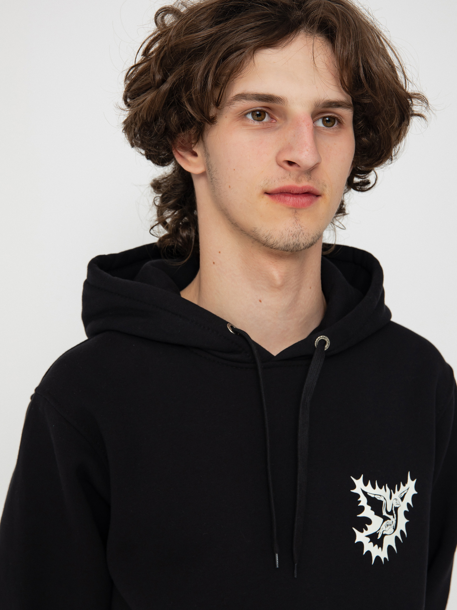 Bluza z kapturem Nervous Alive HD (black)