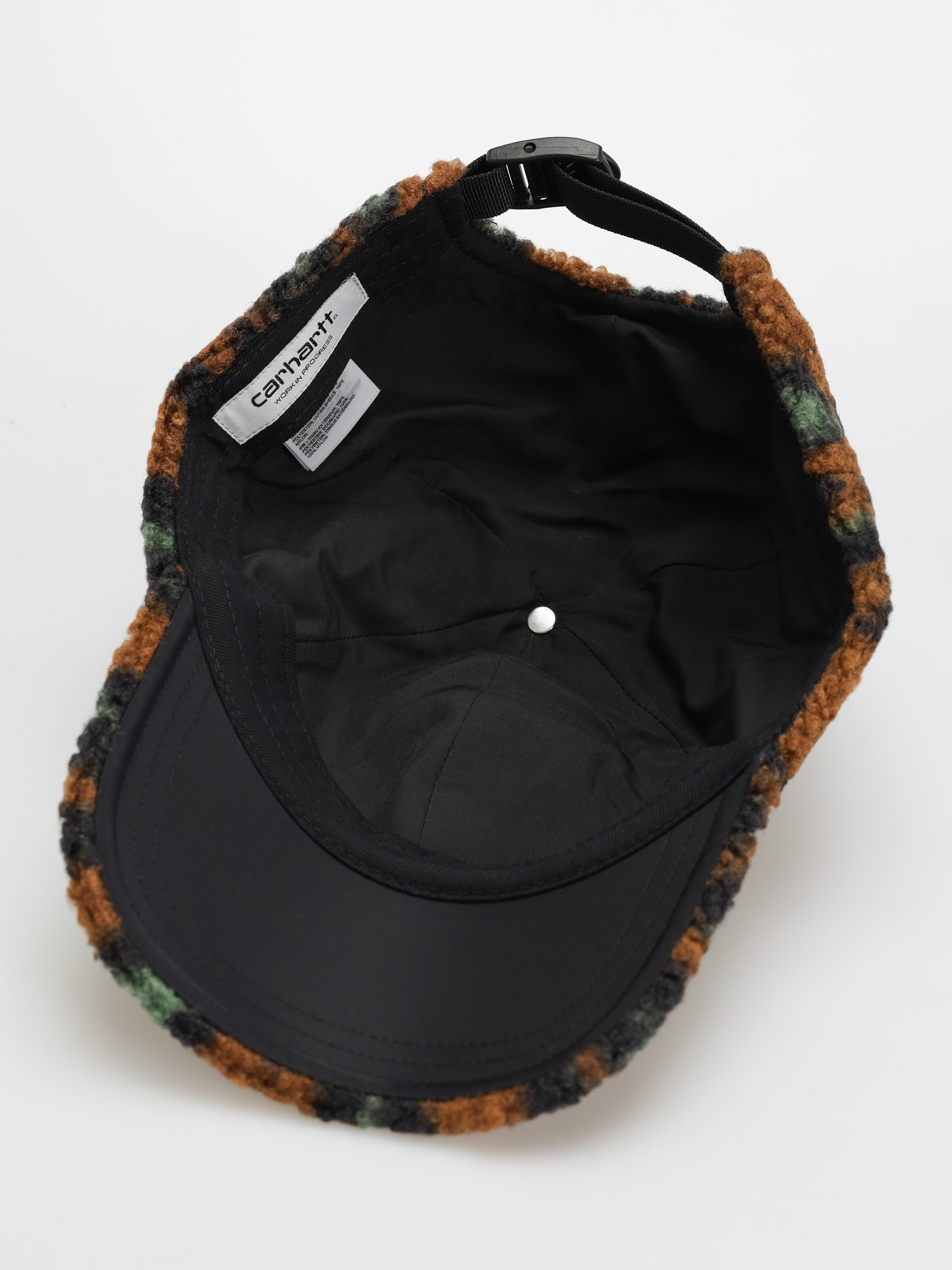 Czapka z daszkiem Carhartt WIP Orla (camo leo jacquard/tamarind/black)