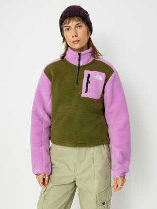 Polar The North Face Yumiori 1/4 Zip Wmn (forest olive/dragonfrui)