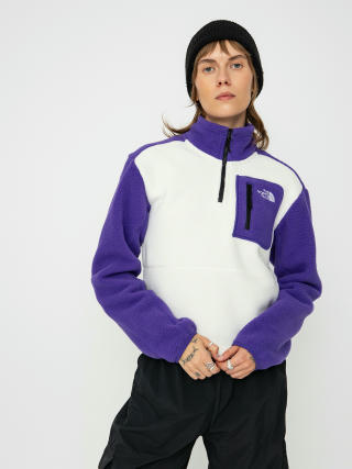 Polar The North Face Yumiori 1/4 Zip Wmn (white dune/peak purple)