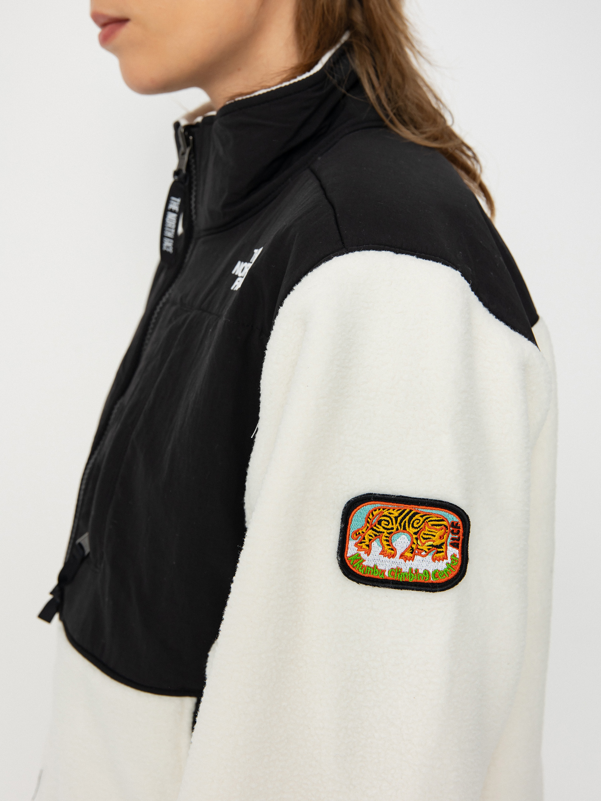 Kurtka The North Face Retro Denali Wmn (white dune/tnf black tn)