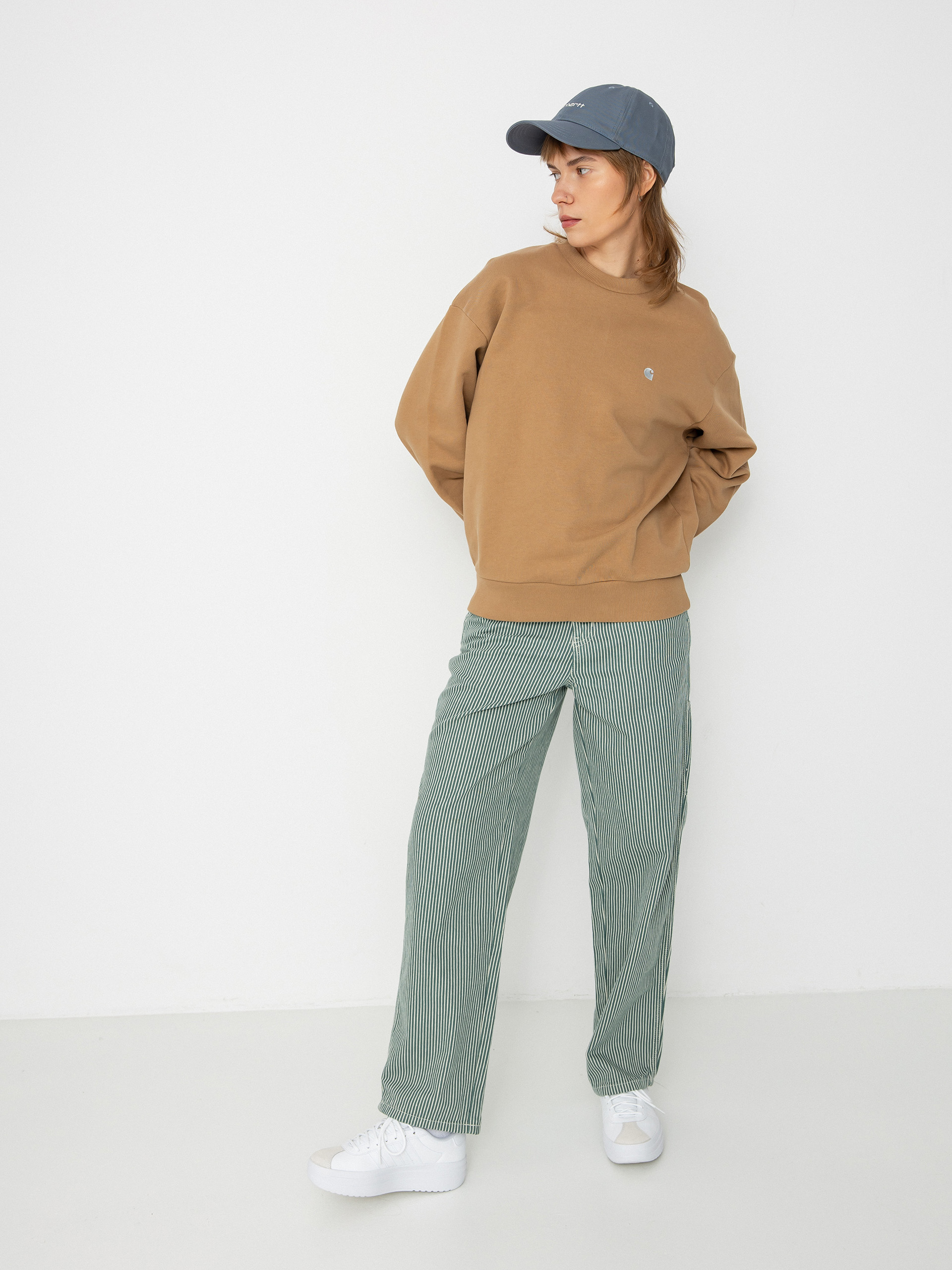 Bluza Carhartt WIP Casey Wmn (peanut/silver)