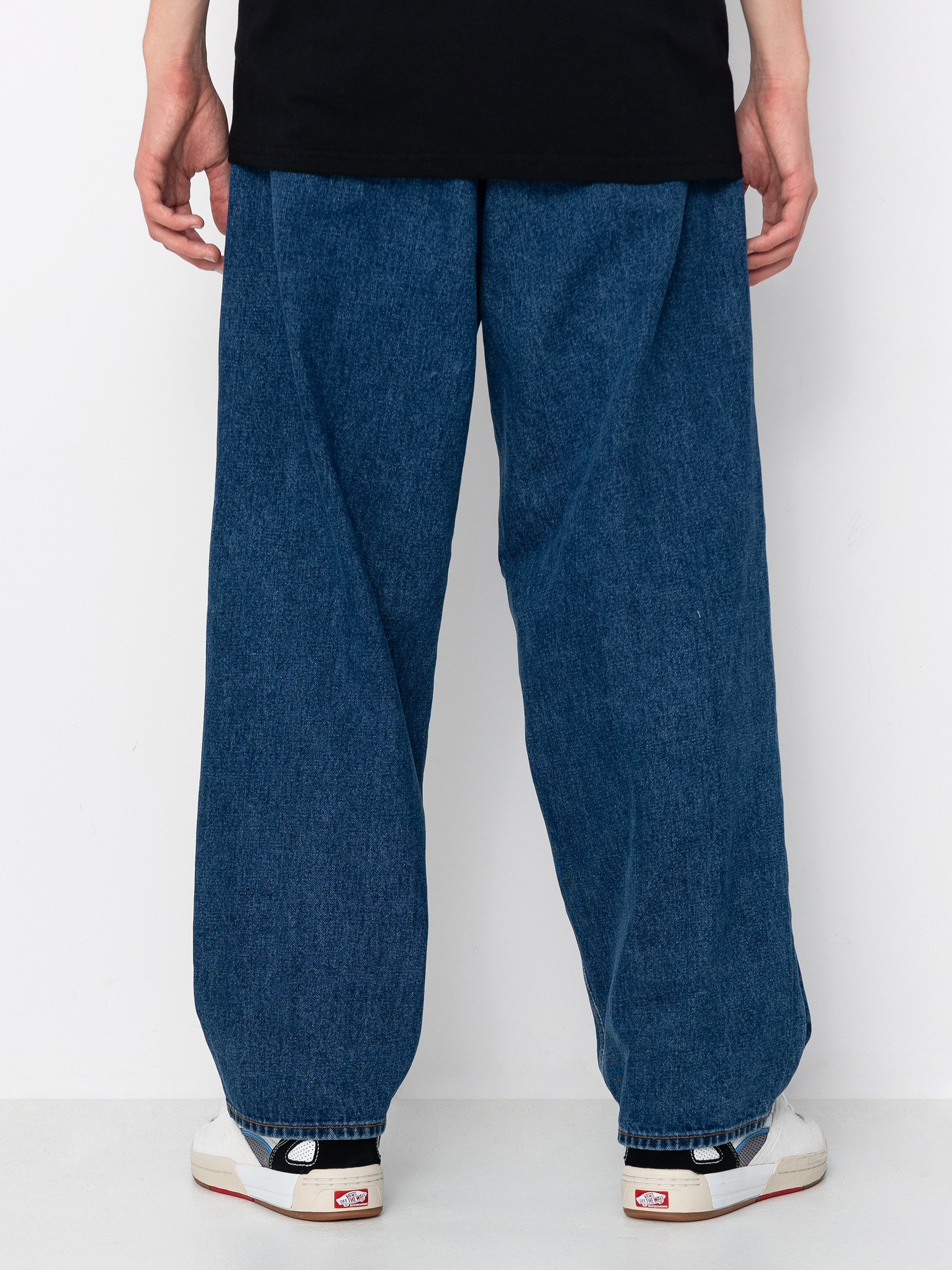 Spodnie OBEY Bigwig Baggy Denim (stone wash indigo)
