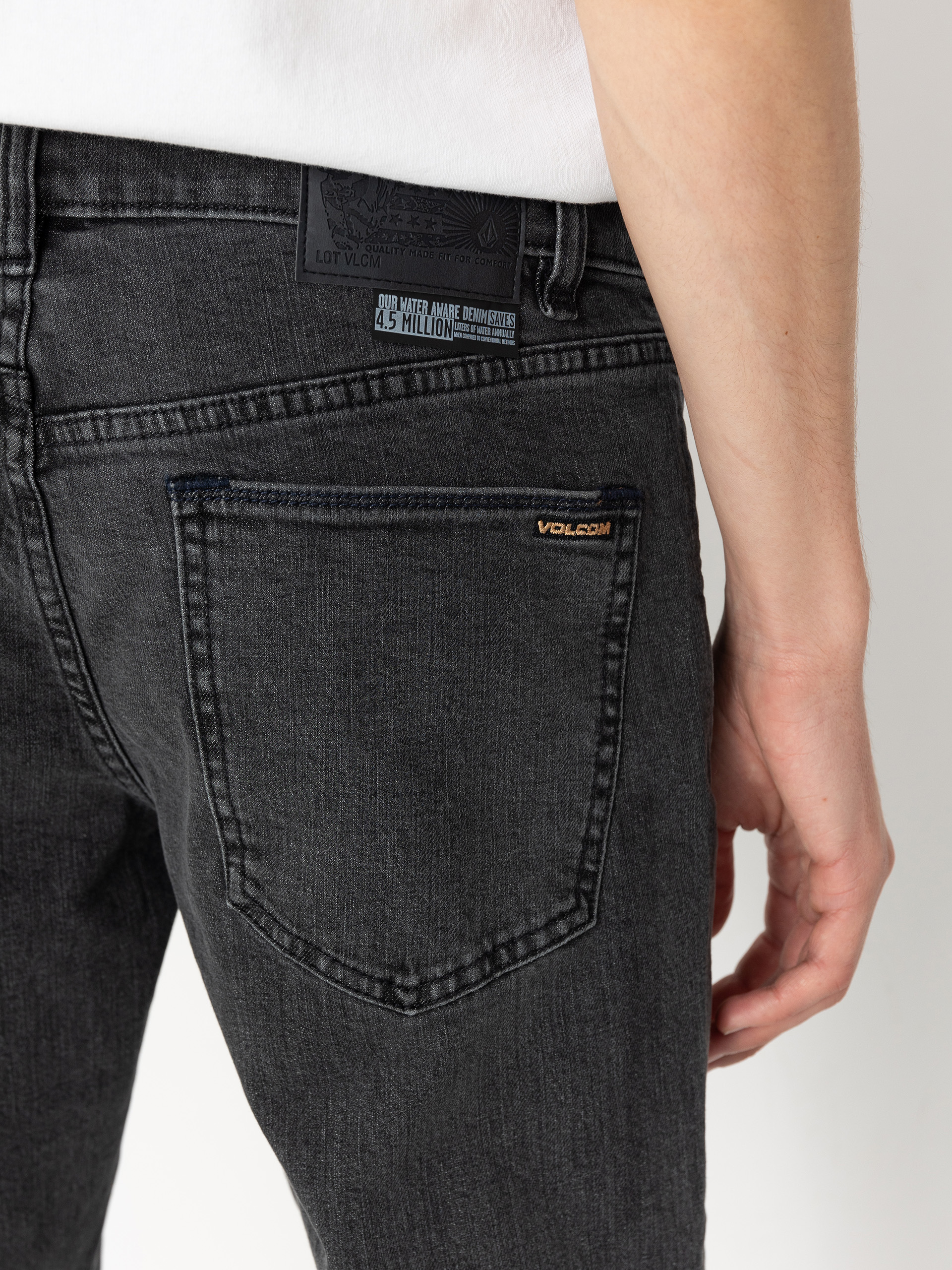 Spodnie Volcom Vorta Denim (neutral grey)
