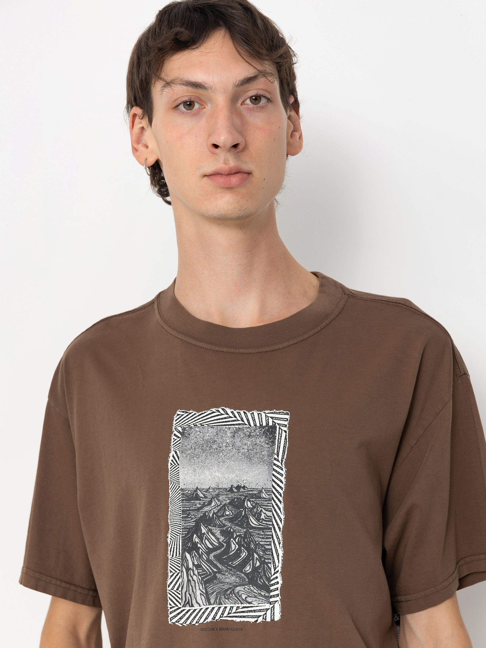 T-shirt Volcom Tt B Iguchi Valley (dark earth)