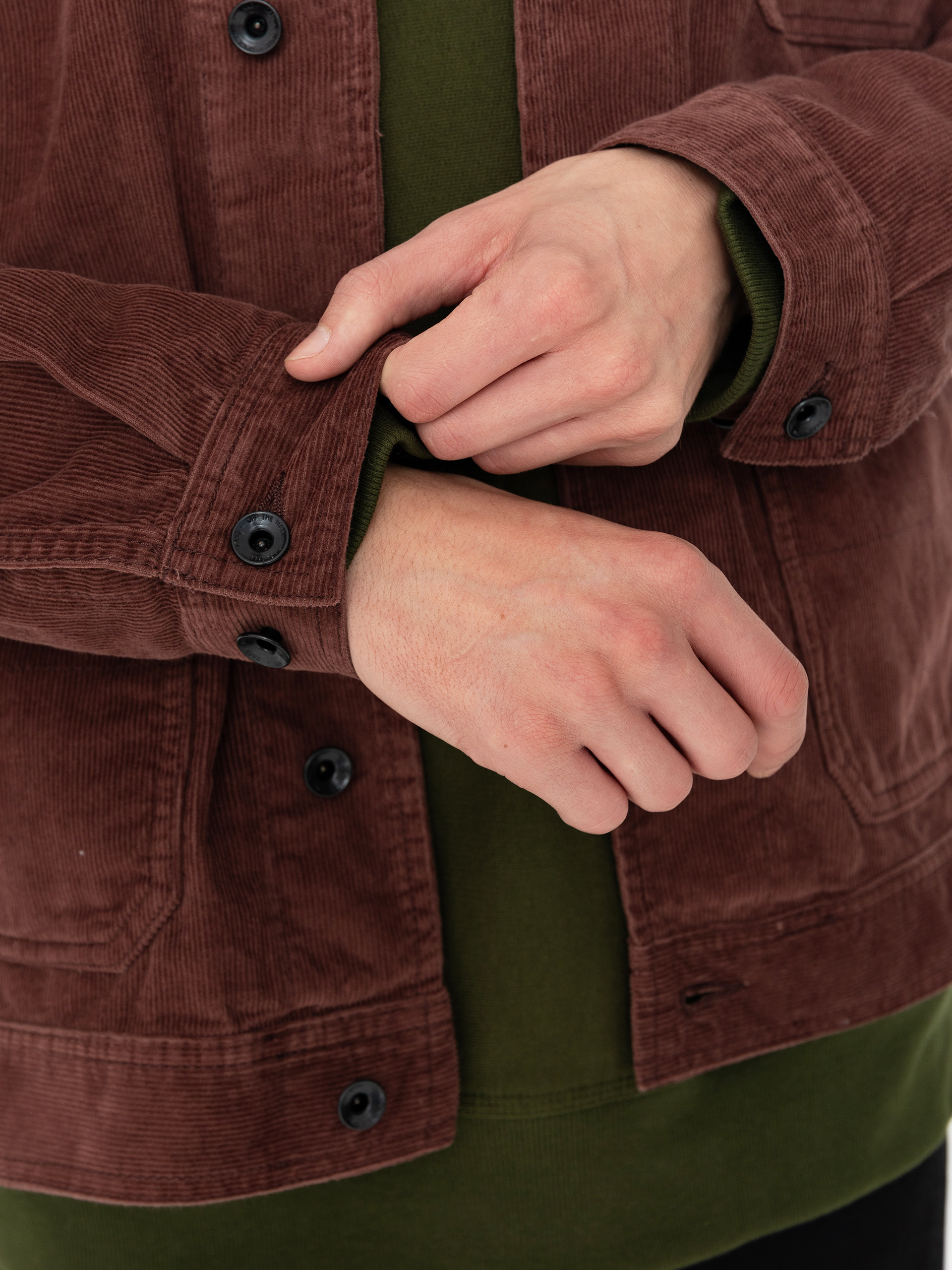 Kurtka Vans Drill Chore Coat Corduroy II (bitter chocolate)