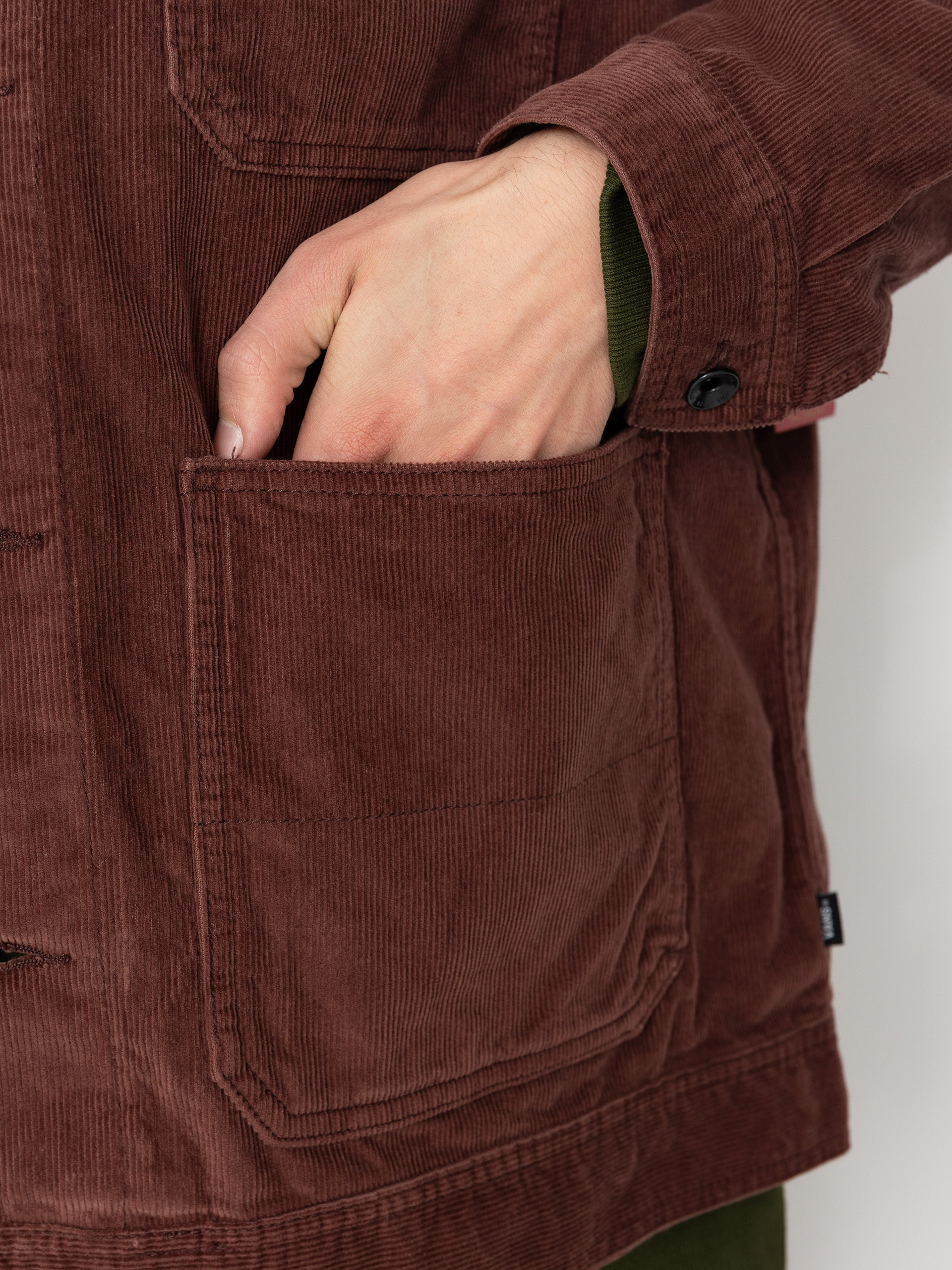 Kurtka Vans Drill Chore Coat Corduroy II (bitter chocolate)
