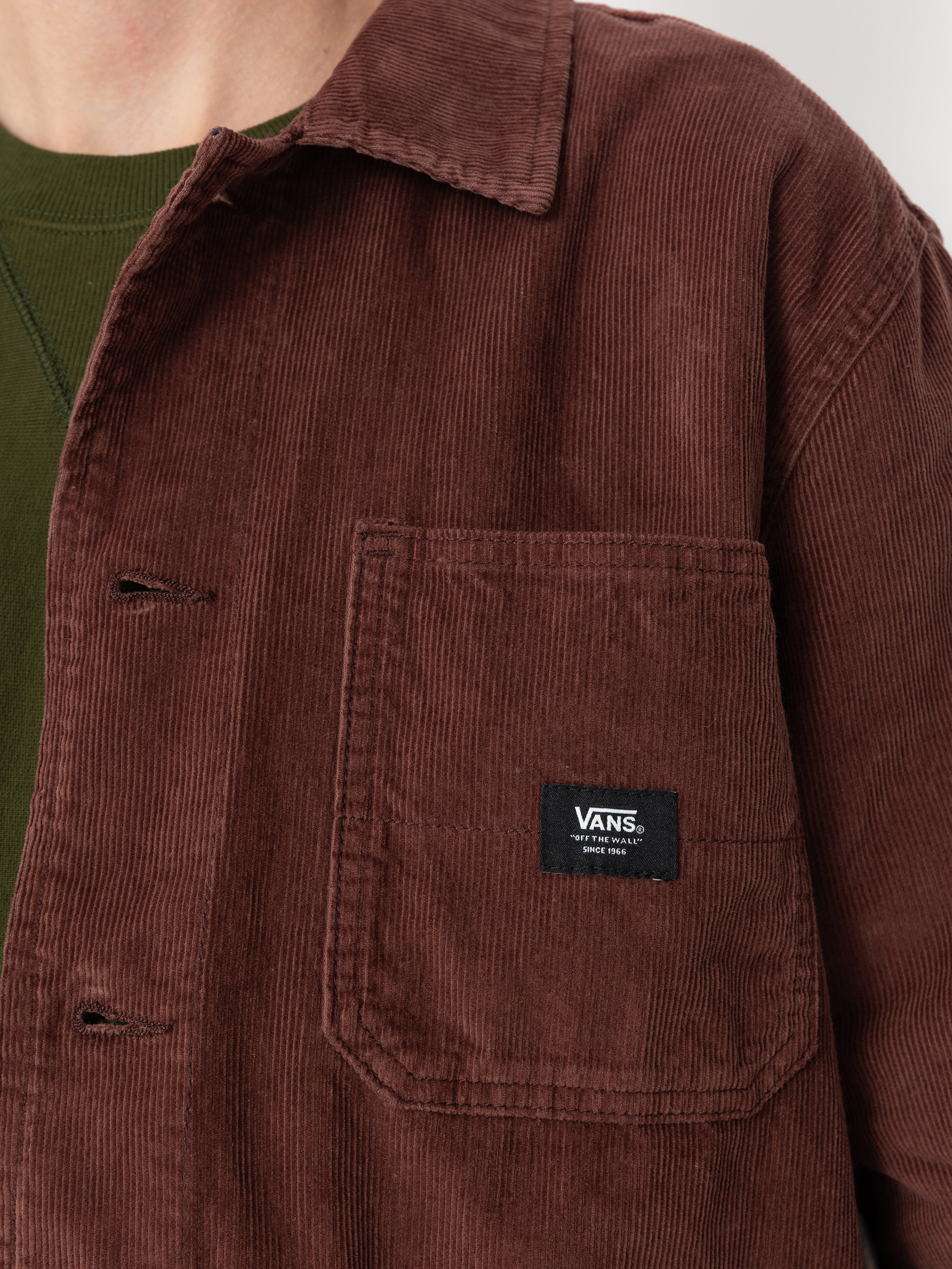 Kurtka Vans Drill Chore Coat Corduroy II (bitter chocolate)