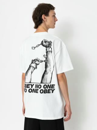 T-shirt OBEY No One Obey (white)