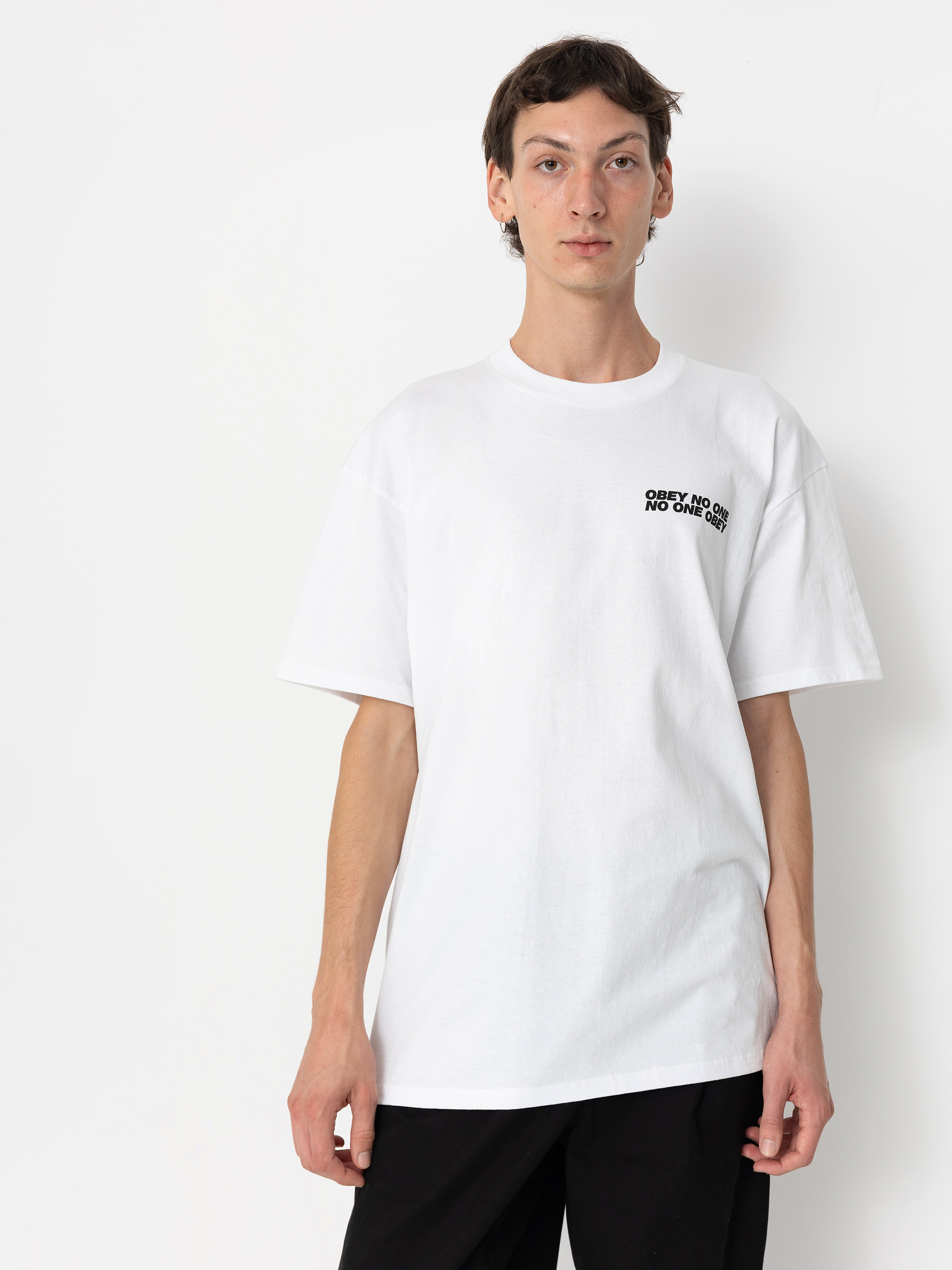 T-shirt OBEY No One Obey (white)