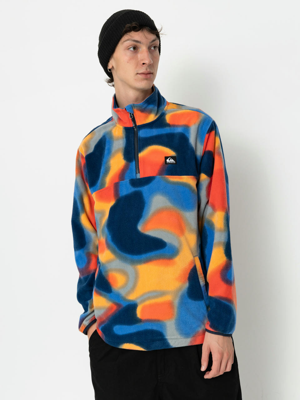 Męski Polar Quiksilver Surf Days 1/2 Zip (surf days spray camo)