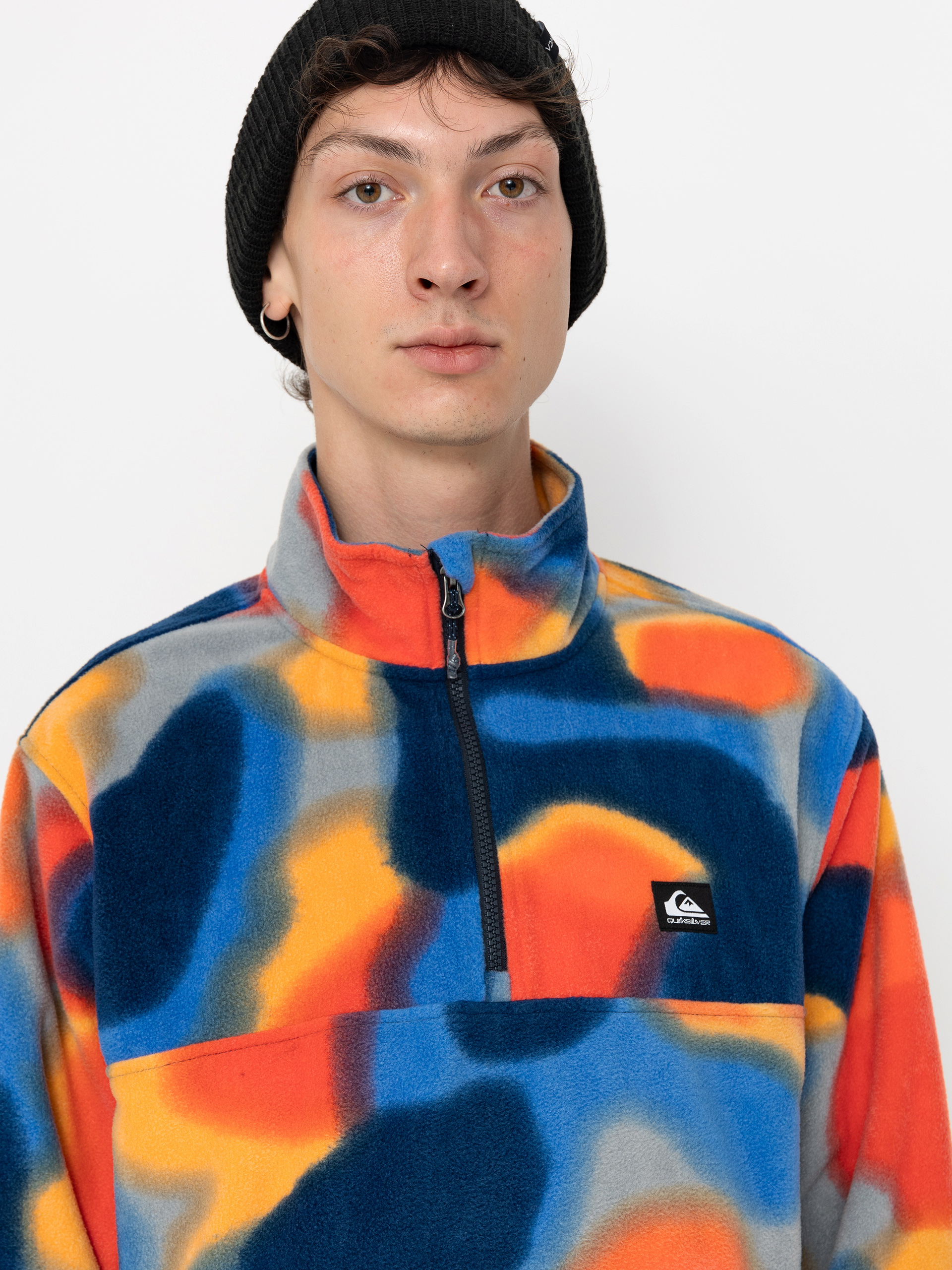 Męski Polar Quiksilver Surf Days 1/2 Zip (surf days spray camo)