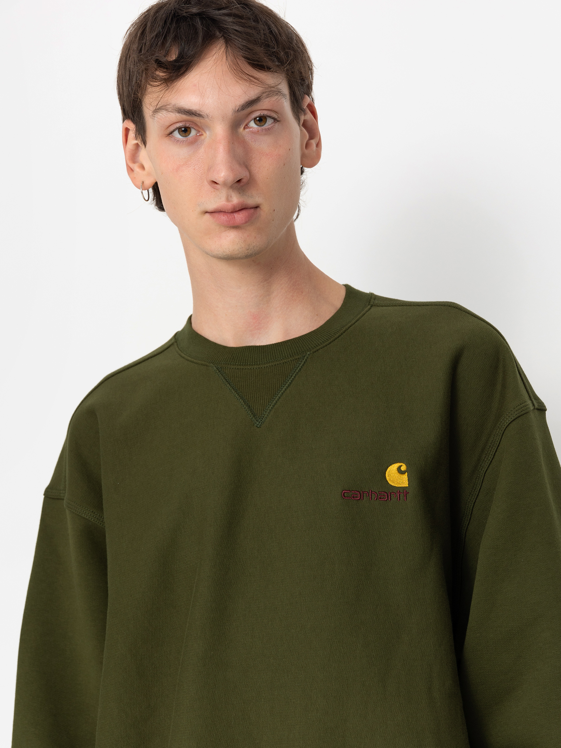 Bluza Carhartt WIP American Script (tarragon)