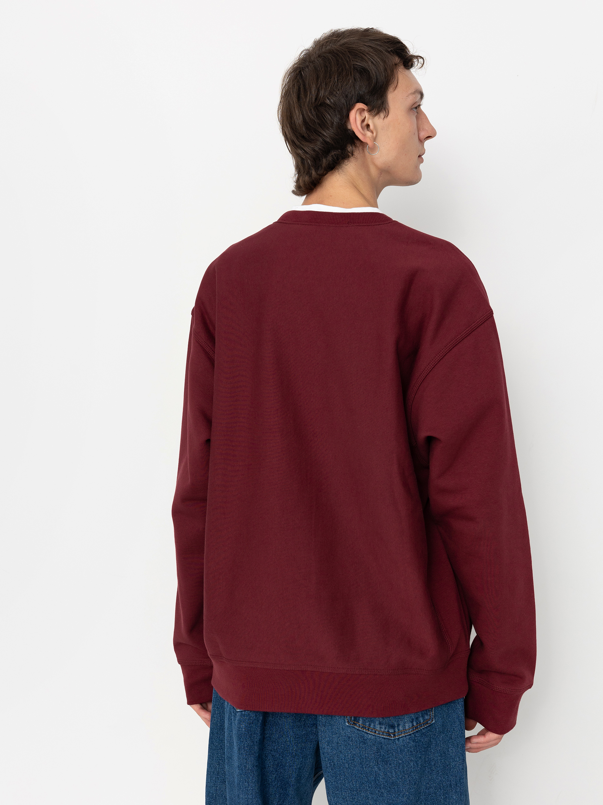 Bluza Carhartt WIP American Script (malbec)