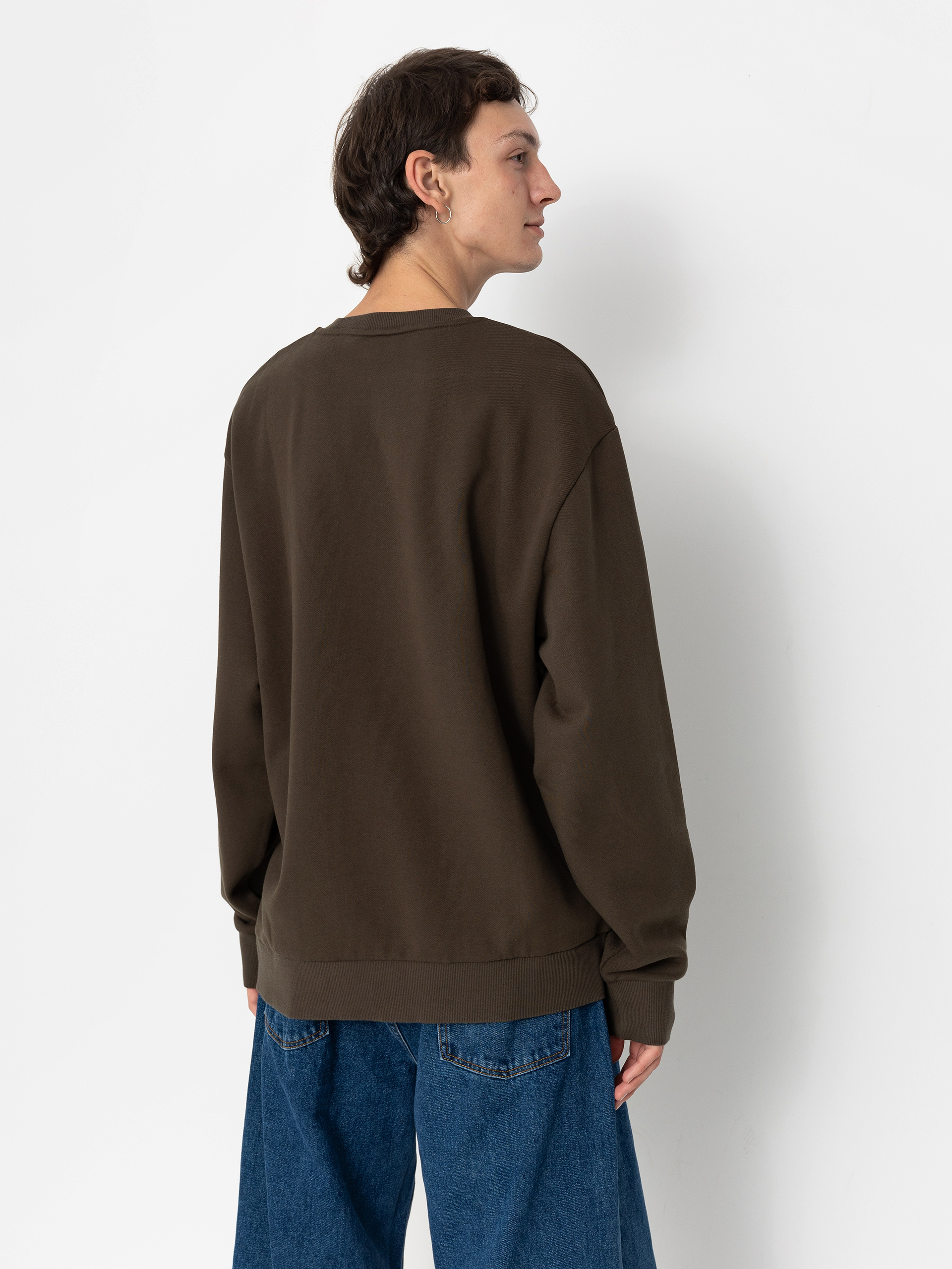 Bluza Carhartt WIP Script Embroidery (cypress/white)