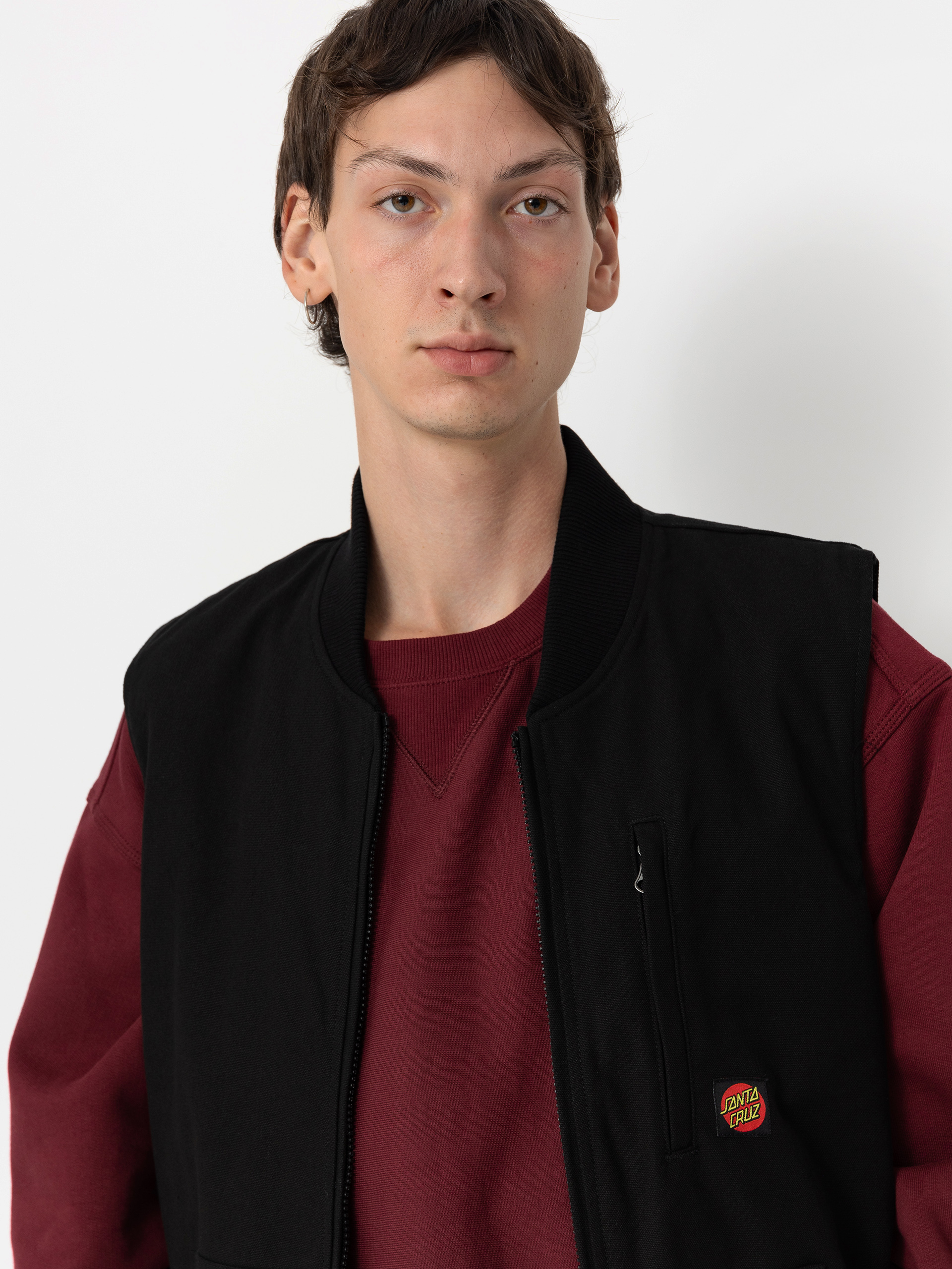 Kurtka Santa Cruz Classic Label Vest (black)