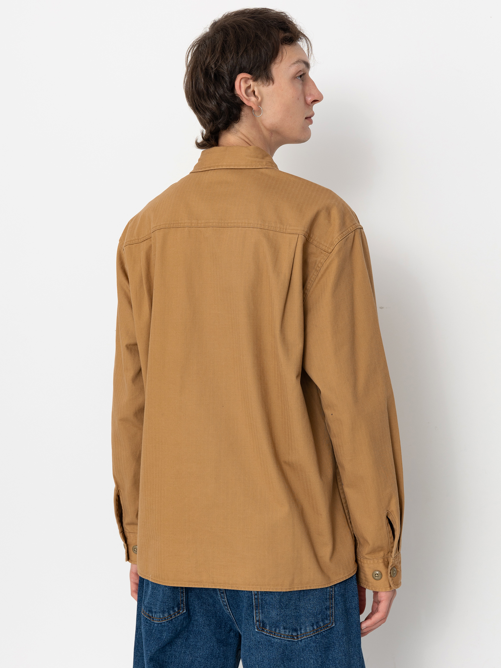 Koszula Brixton Selden Overshirt (tobacco brown worn wash)