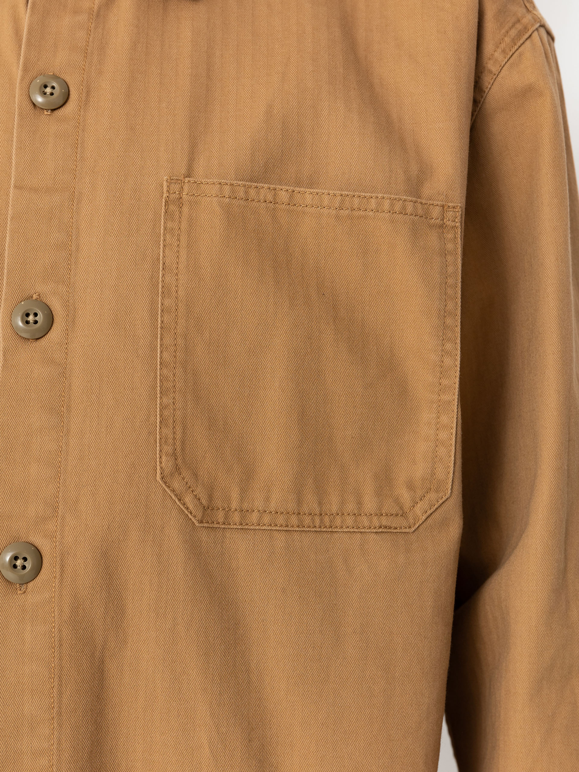 Koszula Brixton Selden Overshirt (tobacco brown worn wash)