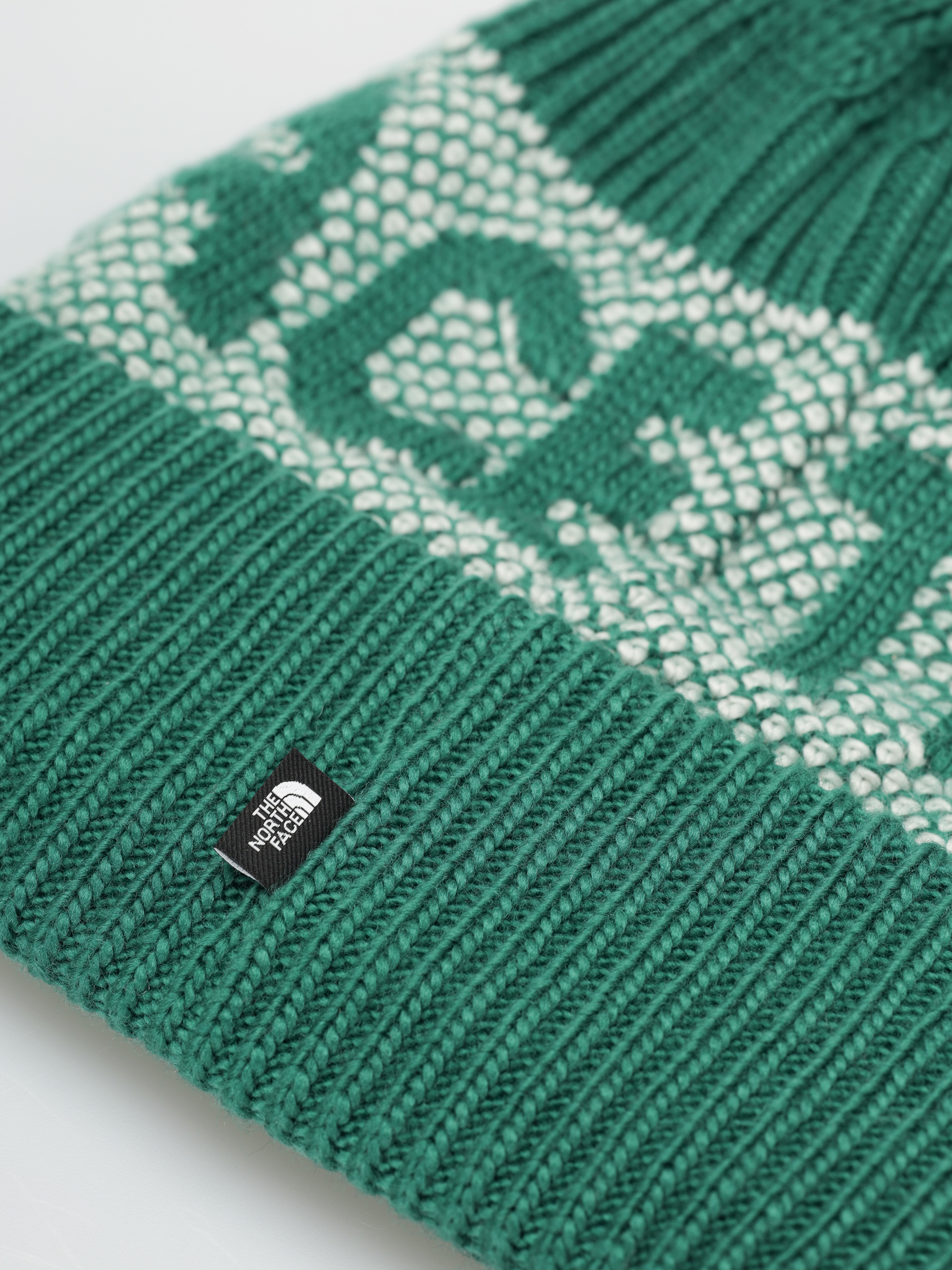 Czapka zimowa The North Face Retro Cabin (evergreen/white dune)