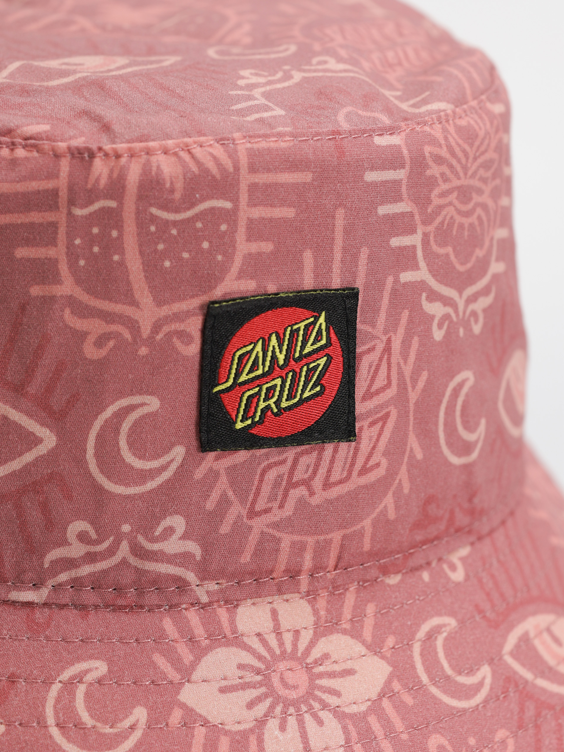 Kapelusz Santa Cruz Classic Tie Bucket Hat Wmn (red patchwork)