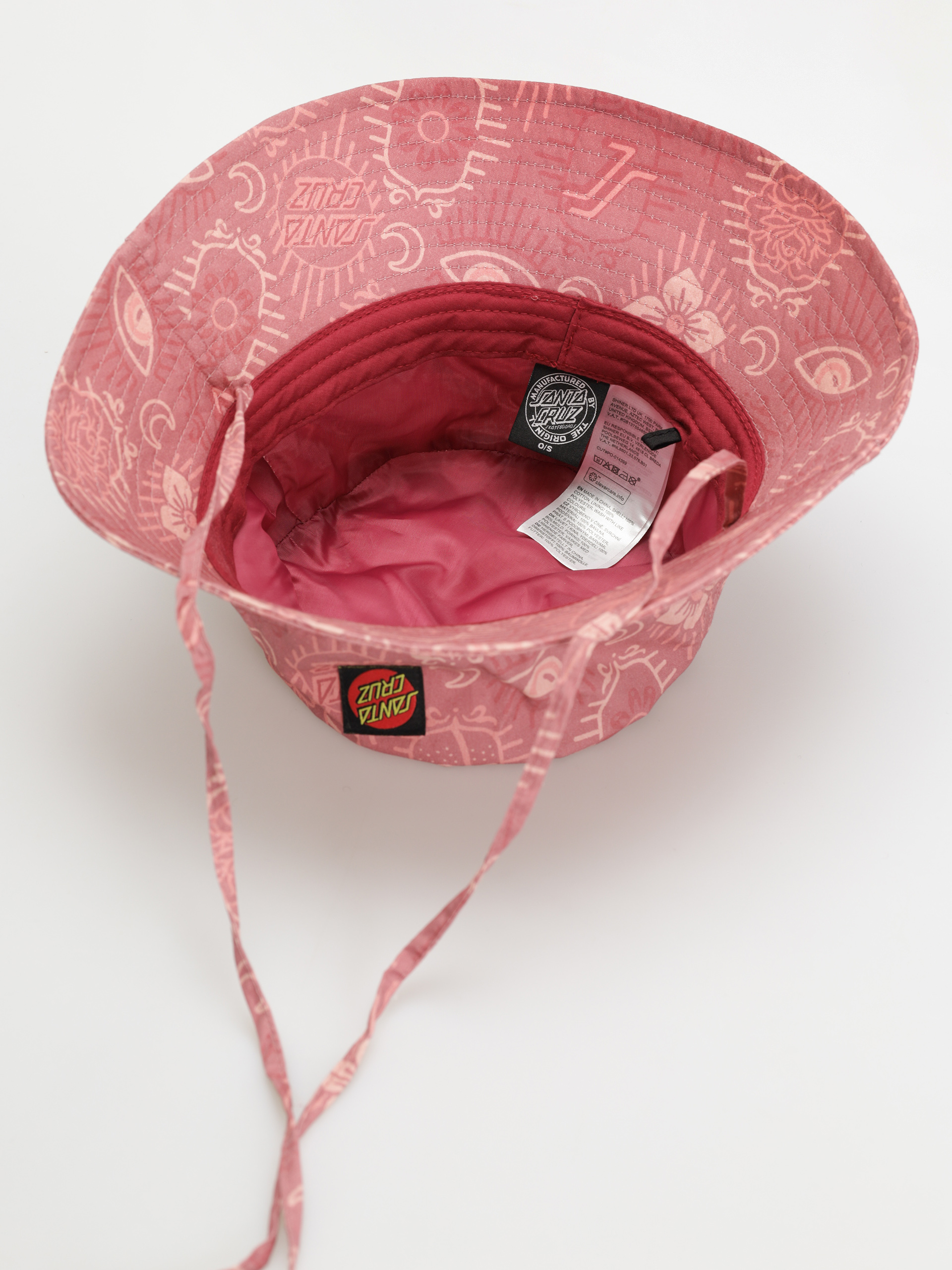 Kapelusz Santa Cruz Classic Tie Bucket Hat Wmn (red patchwork)