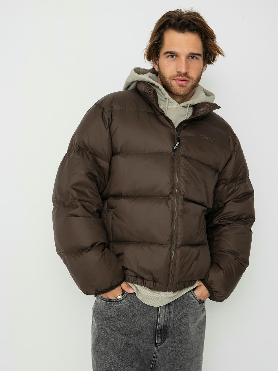 Kurtka Gramicci Down Puffer (dark brown)