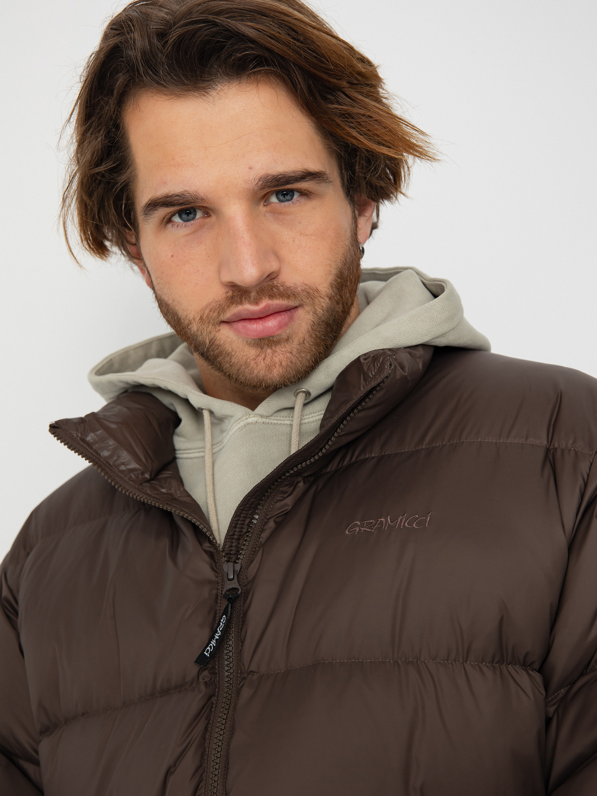 Kurtka Gramicci Down Puffer (dark brown)
