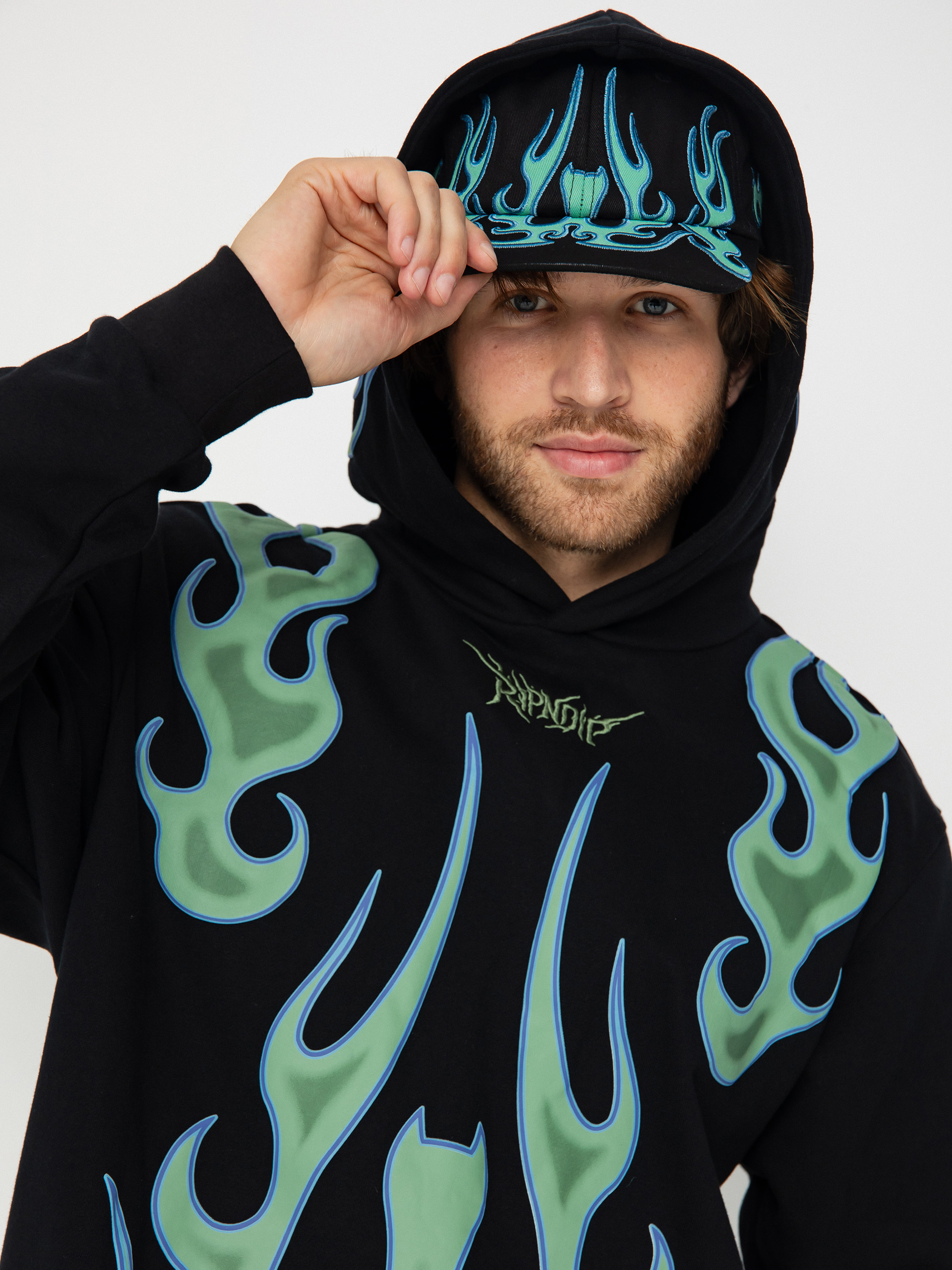 Bluza z kapturem RipNDip Volt HD (black)
