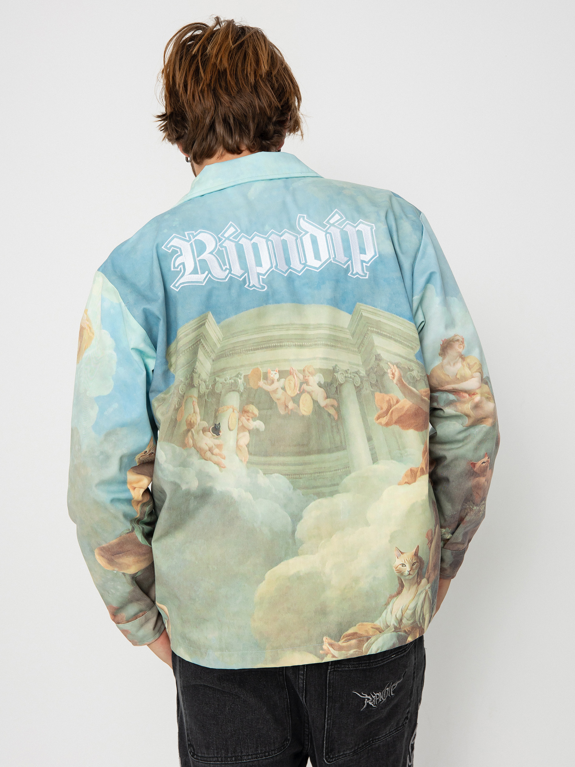 Kurtka RipNDip Heavens Waiting Button Up - wielobarwny (multi)