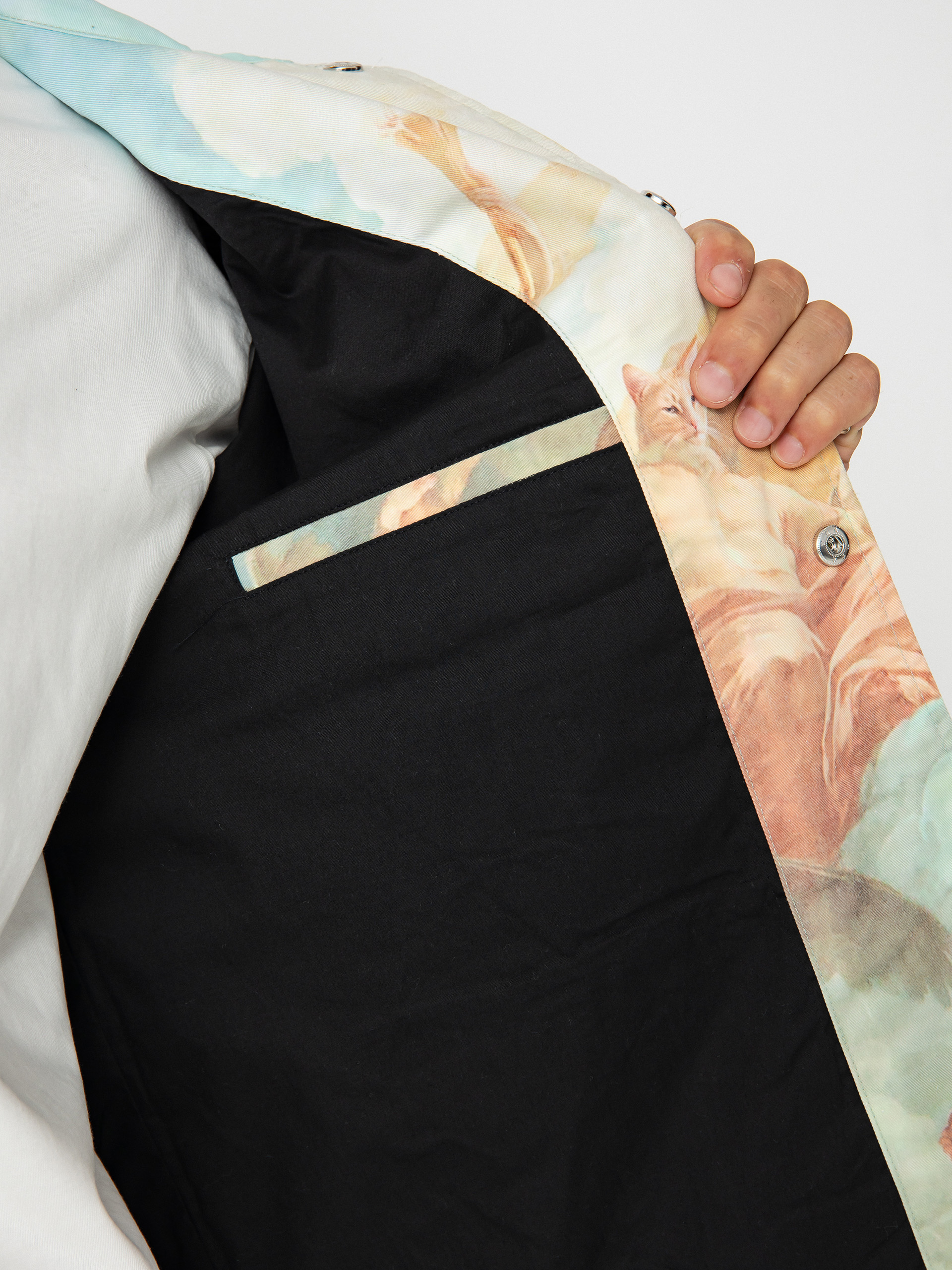 Kurtka RipNDip Heavens Waiting Button Up - wielobarwny (multi)