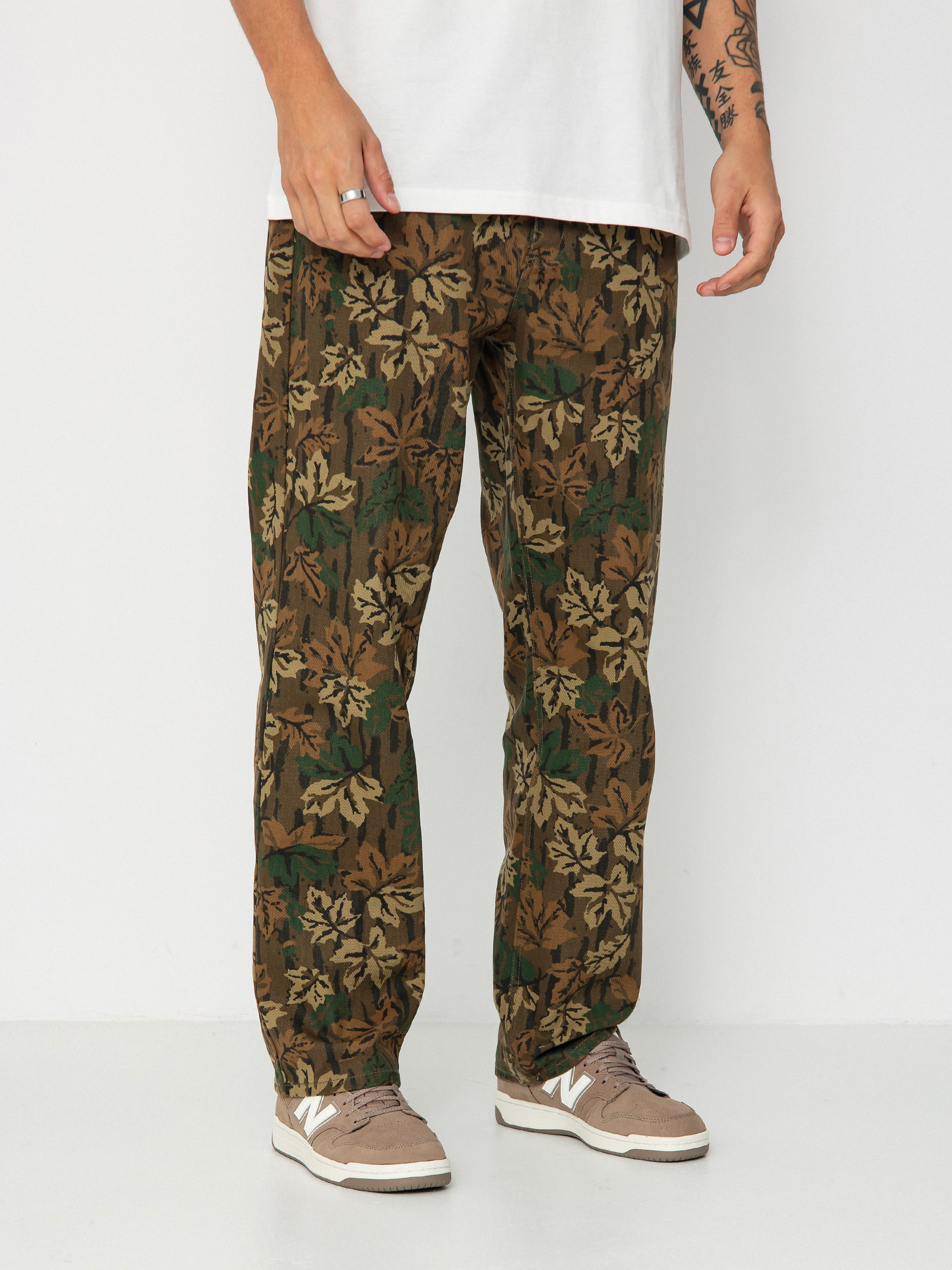 Spodnie OBEY Hardwork Printed Denim (mulled basil multi)