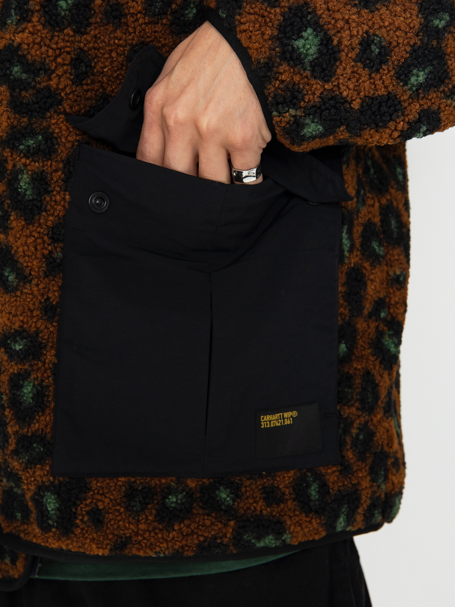 Kurtka Carhartt WIP Devin Liner (camo leo jacquard/tamarind/black)