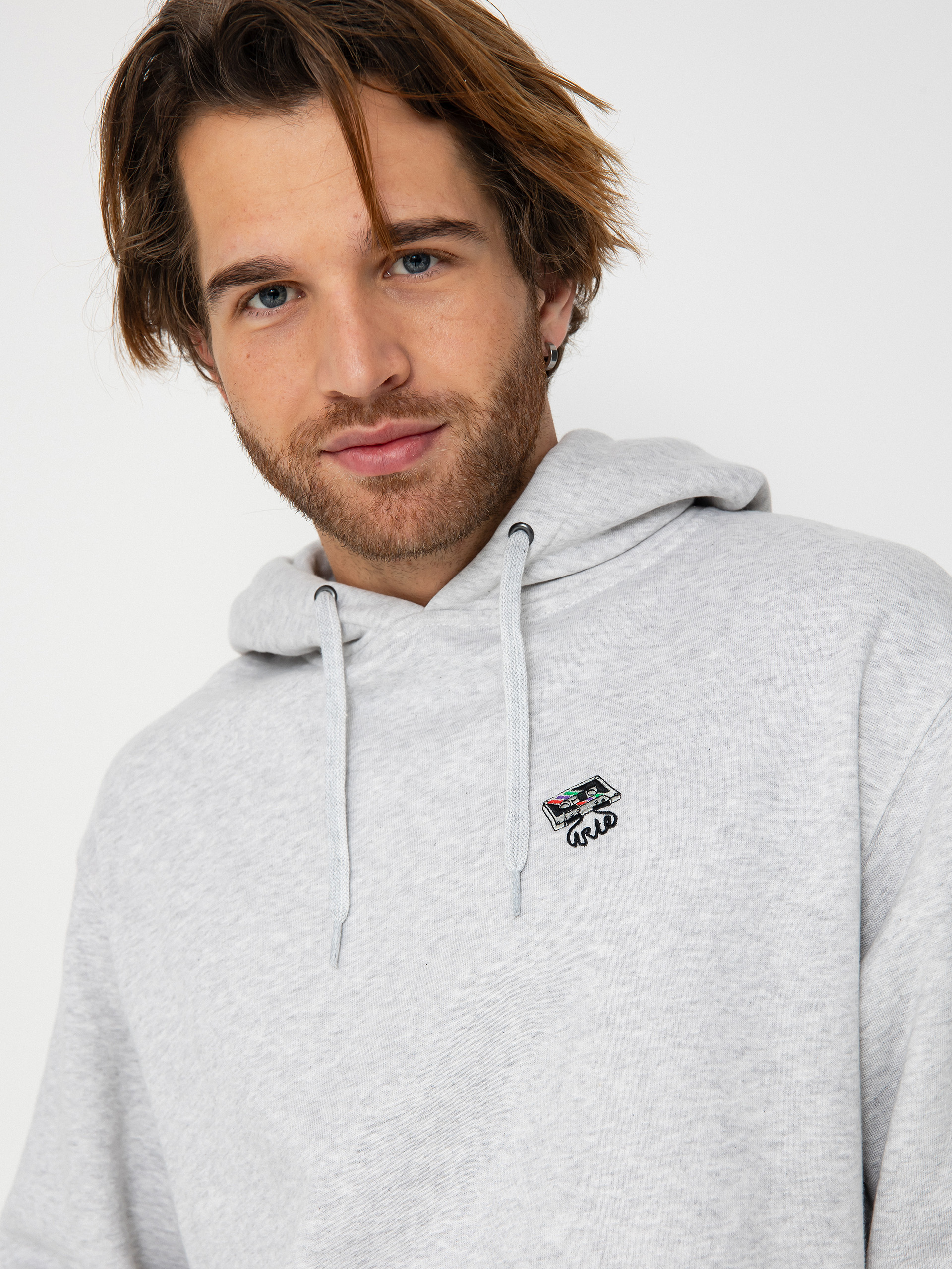 Bluza z kapturem Iriedaily Irietape HD (ash heather)