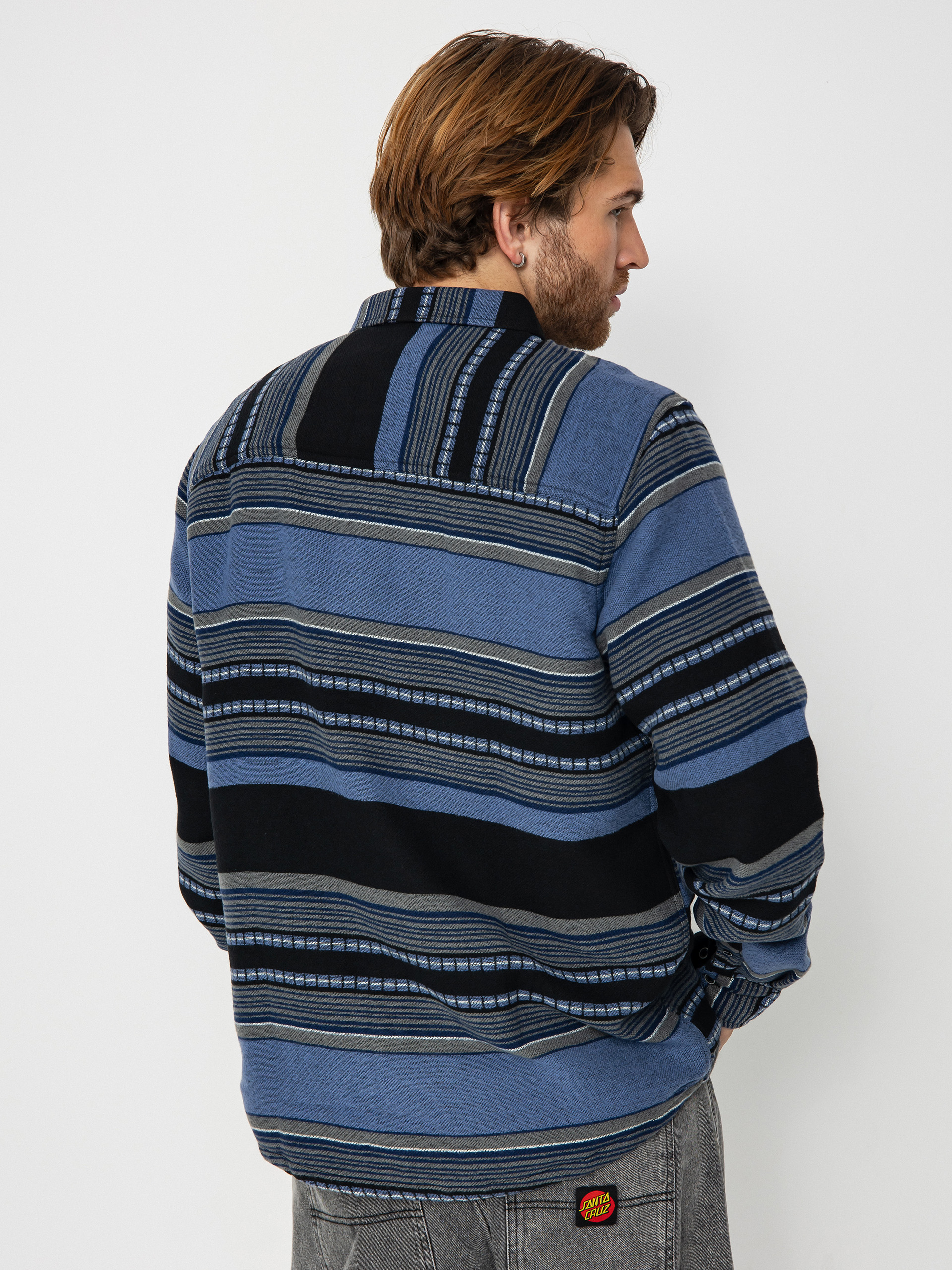 Koszula Iriedaily Santania (navy grey)