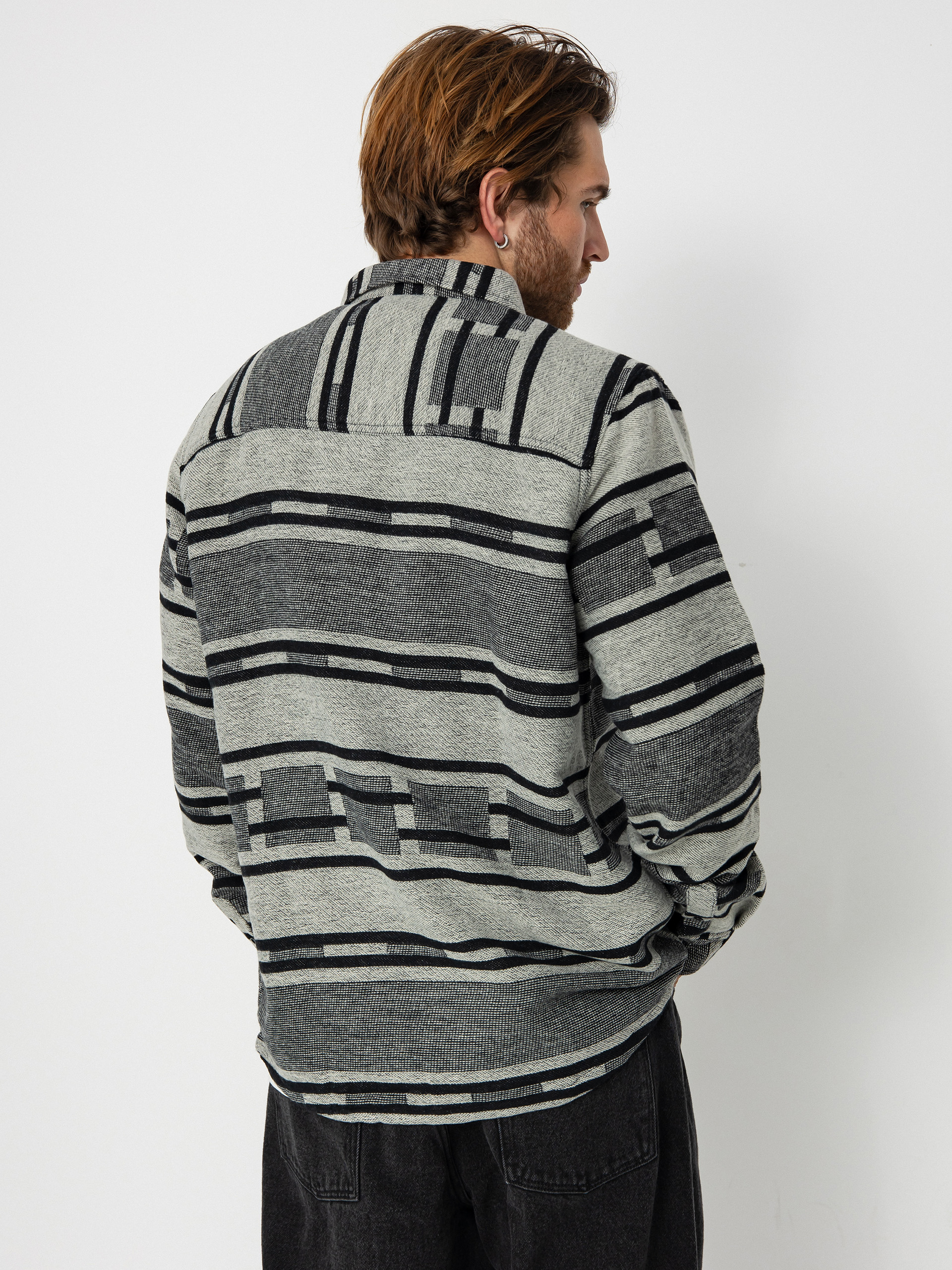 Koszula Iriedaily Santania (black white)