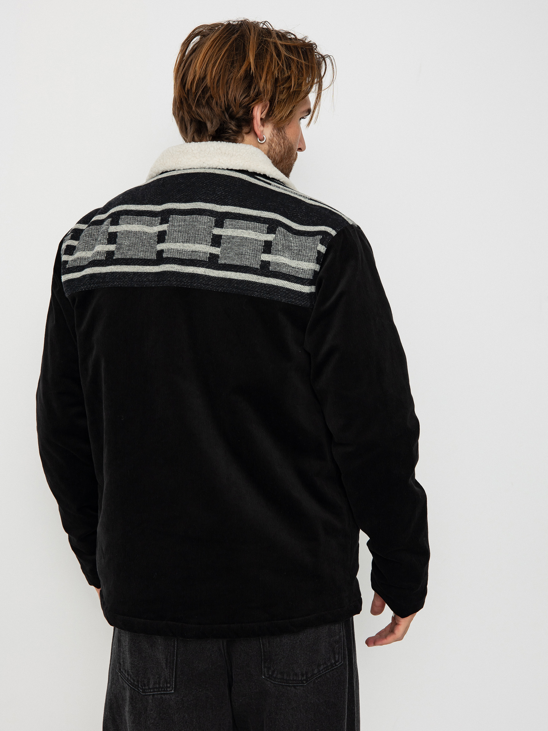 Kurtka Iriedaily Trapas (black white)