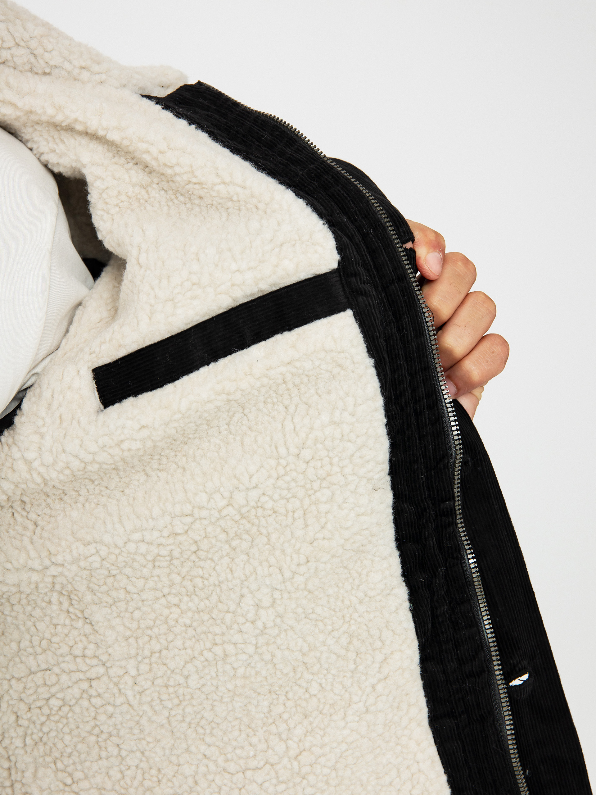 Kurtka Iriedaily Trapas (black white)