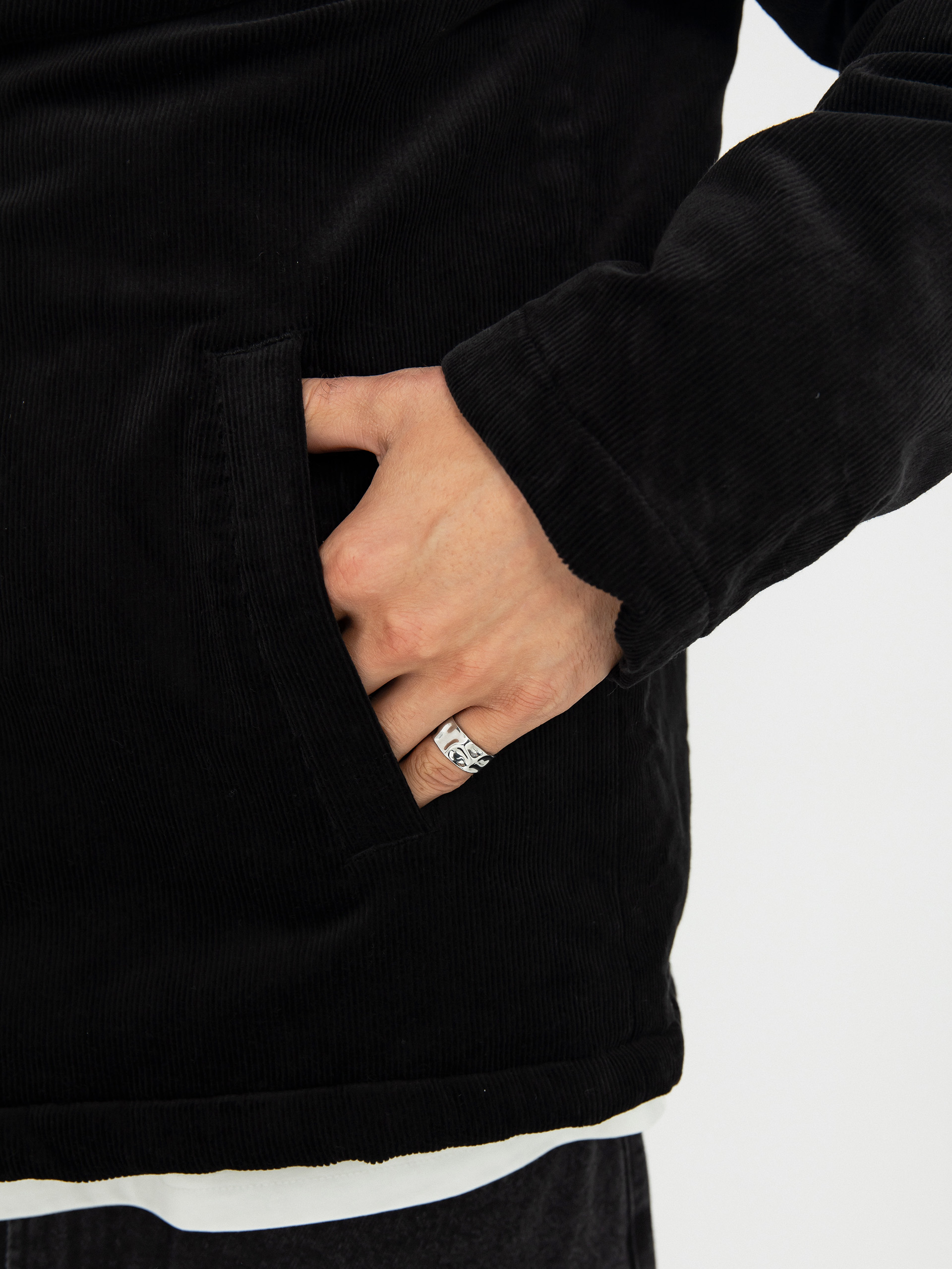 Kurtka Iriedaily Trapas (black white)