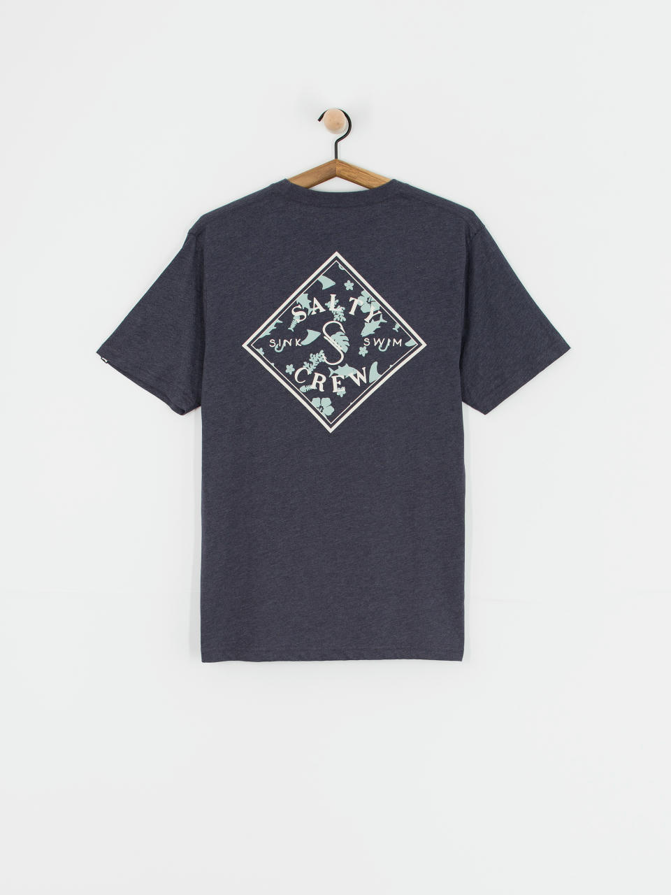 T-shirt Salty Crew Tippet Tropics Premium (navy heather)