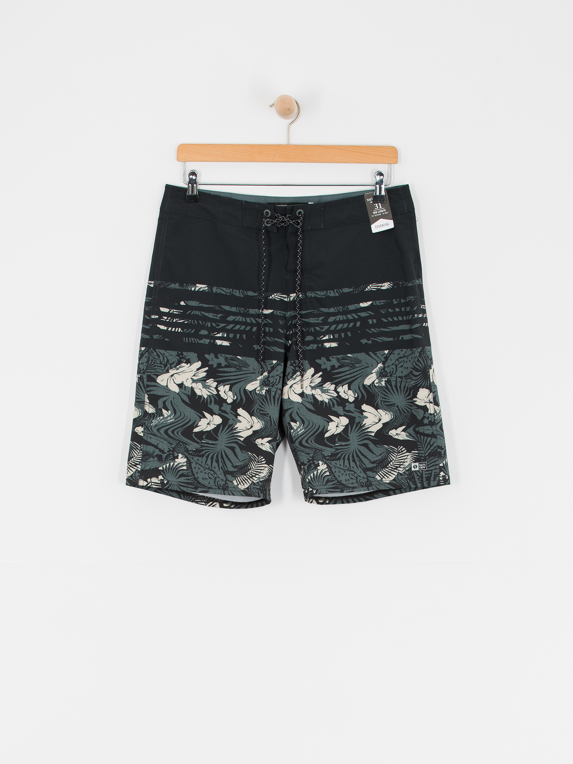 【SALE】 【GLOBE】EverySwellBoardshort Black Boardshorty Globe Every Swell Boardshort - czarny (black)