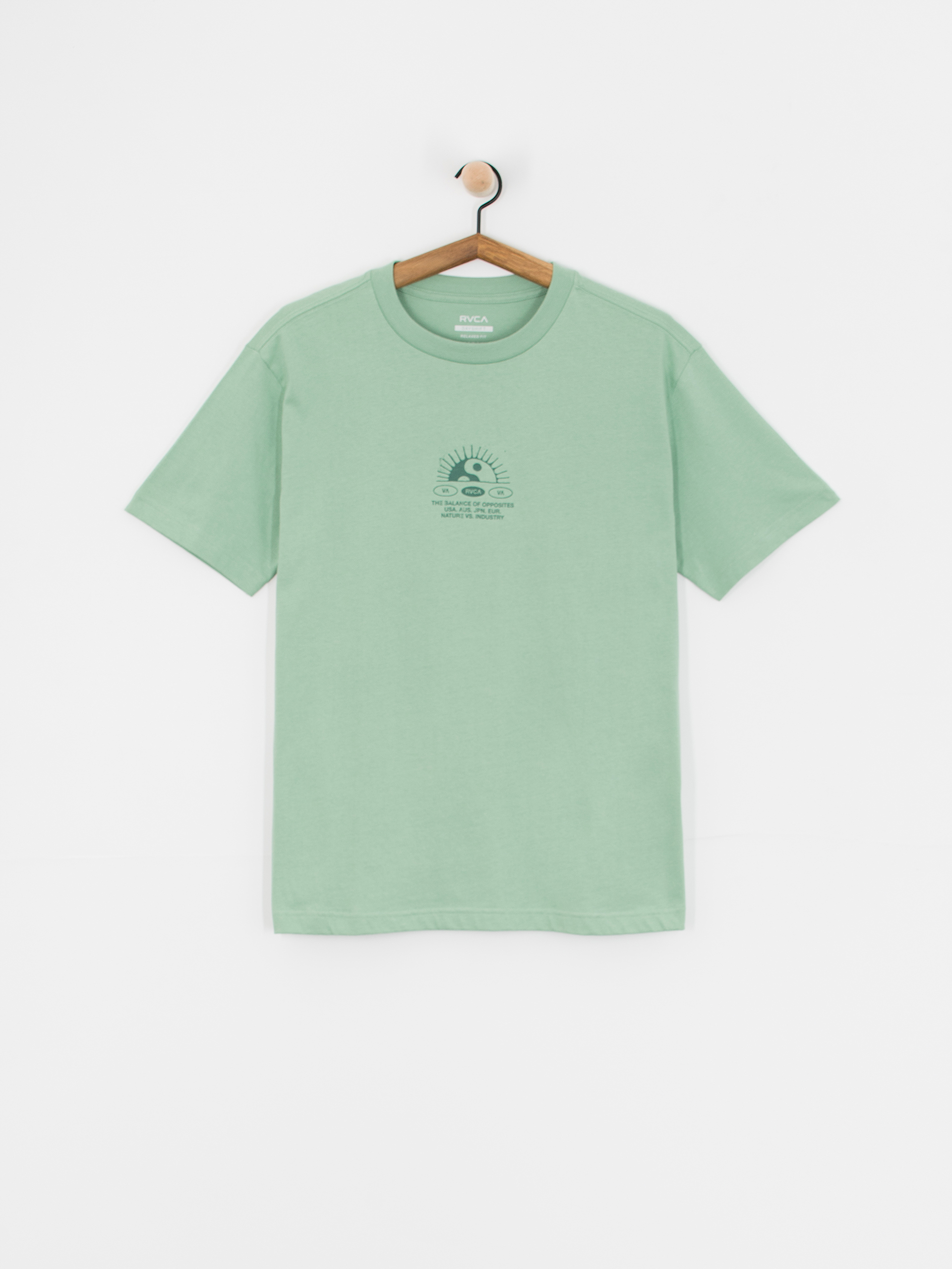 T-shirt RVCA Balance Rise (green haze)