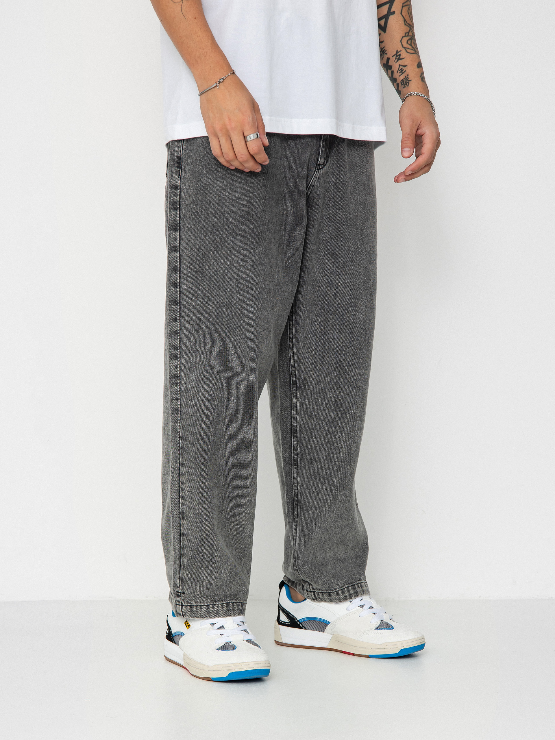 Spodnie Santa Cruz Big Pants (black acid wash)