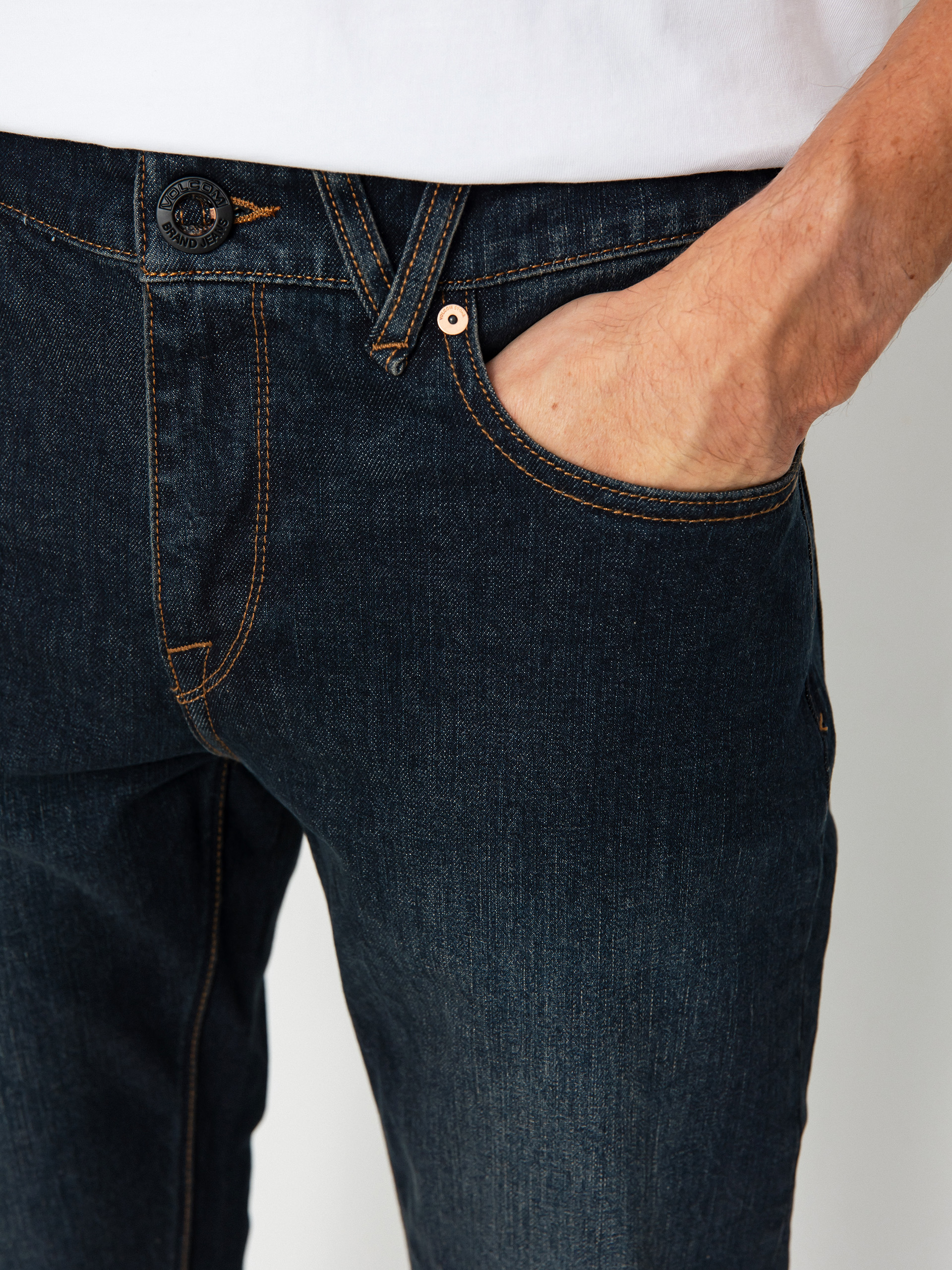 Spodnie Volcom Solver Denim (new vintage blue)