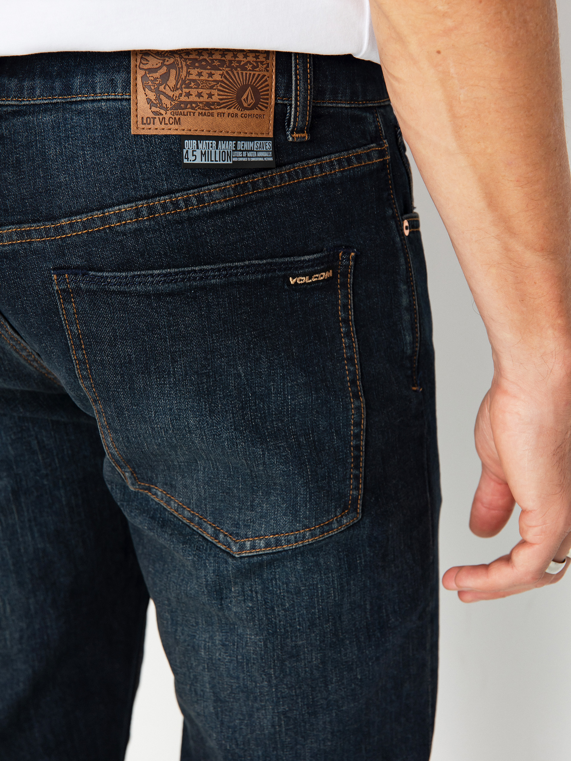 Spodnie Volcom Solver Denim (new vintage blue)