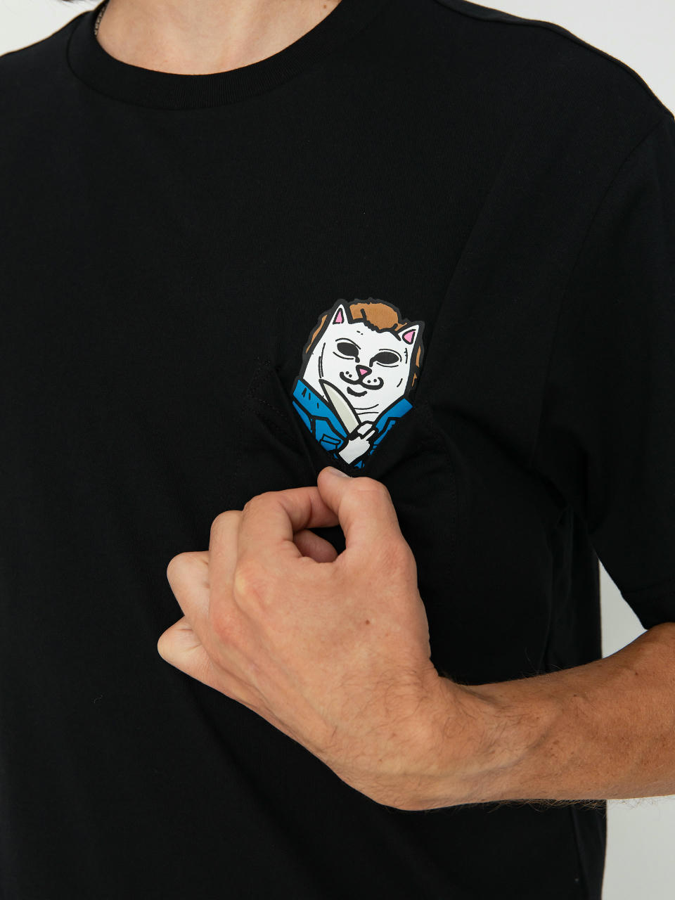 T-shirt RipNDip Killer Nerm Pocket (black)