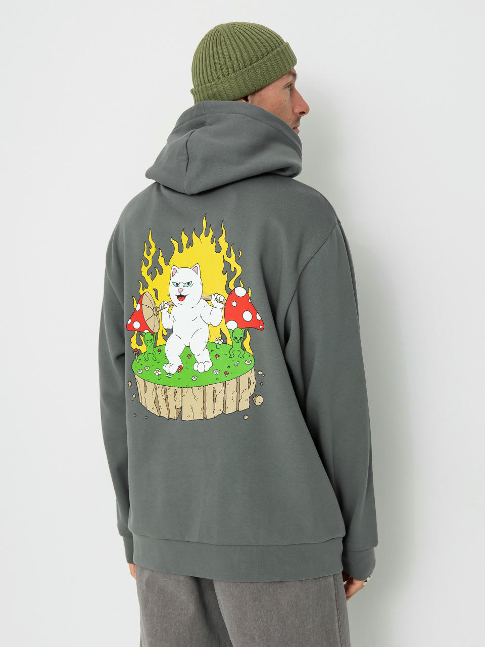 Bluza z kapturem RipNDip Bulking HD (charcoal)