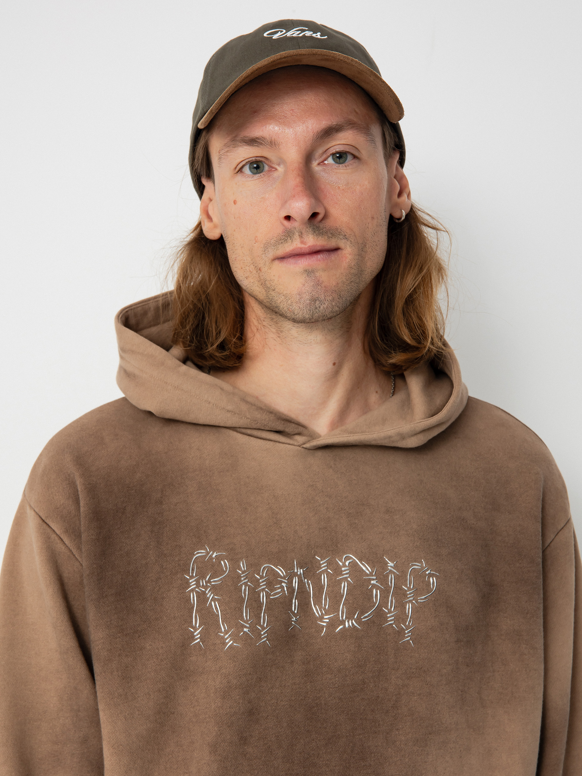 Bluza z kapturem RipNDip Keep Out HD (almond)