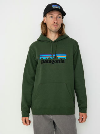 Bluza z kapturem Patagonia P-6 Logo Uprisal HD (torrey pine green)